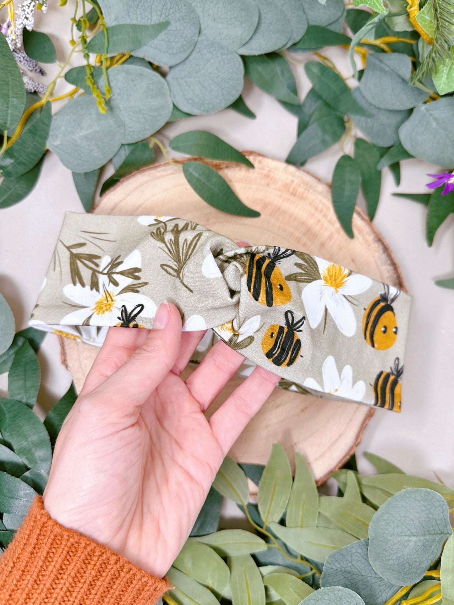 Daisy Bee Headband
