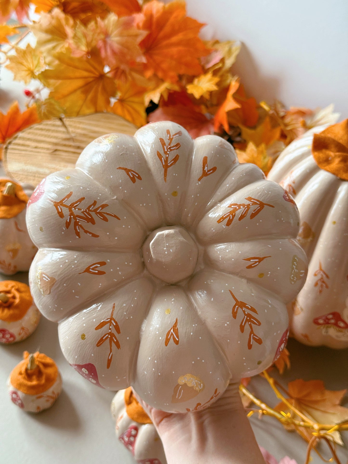 Mushroom Pumpkins