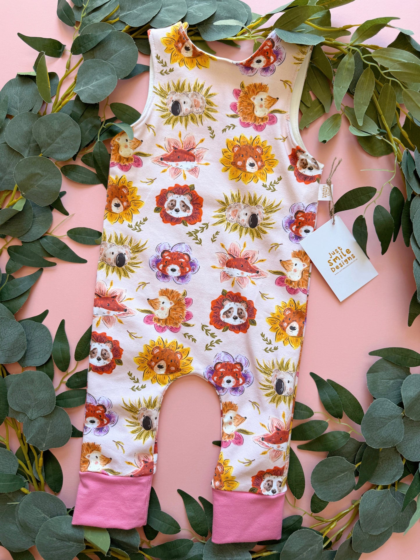 Flower Animals Romper
