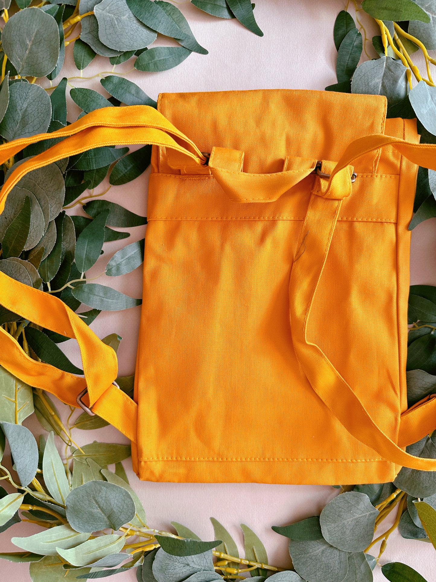 Strawberry Bee Rucksack- Organic Cotton