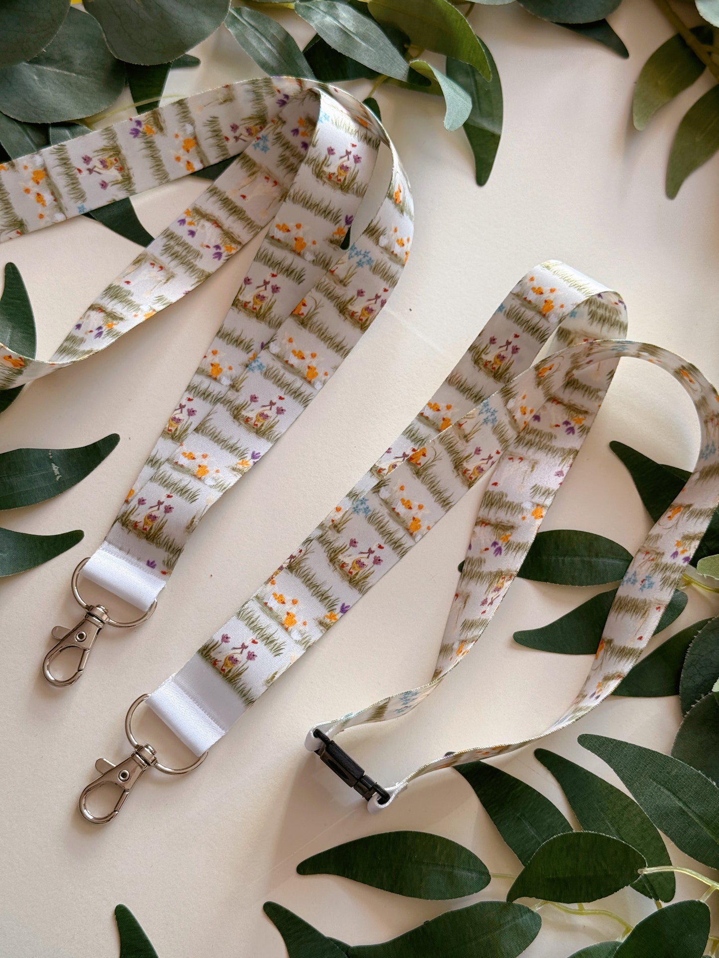 Spring Duck Lanyard