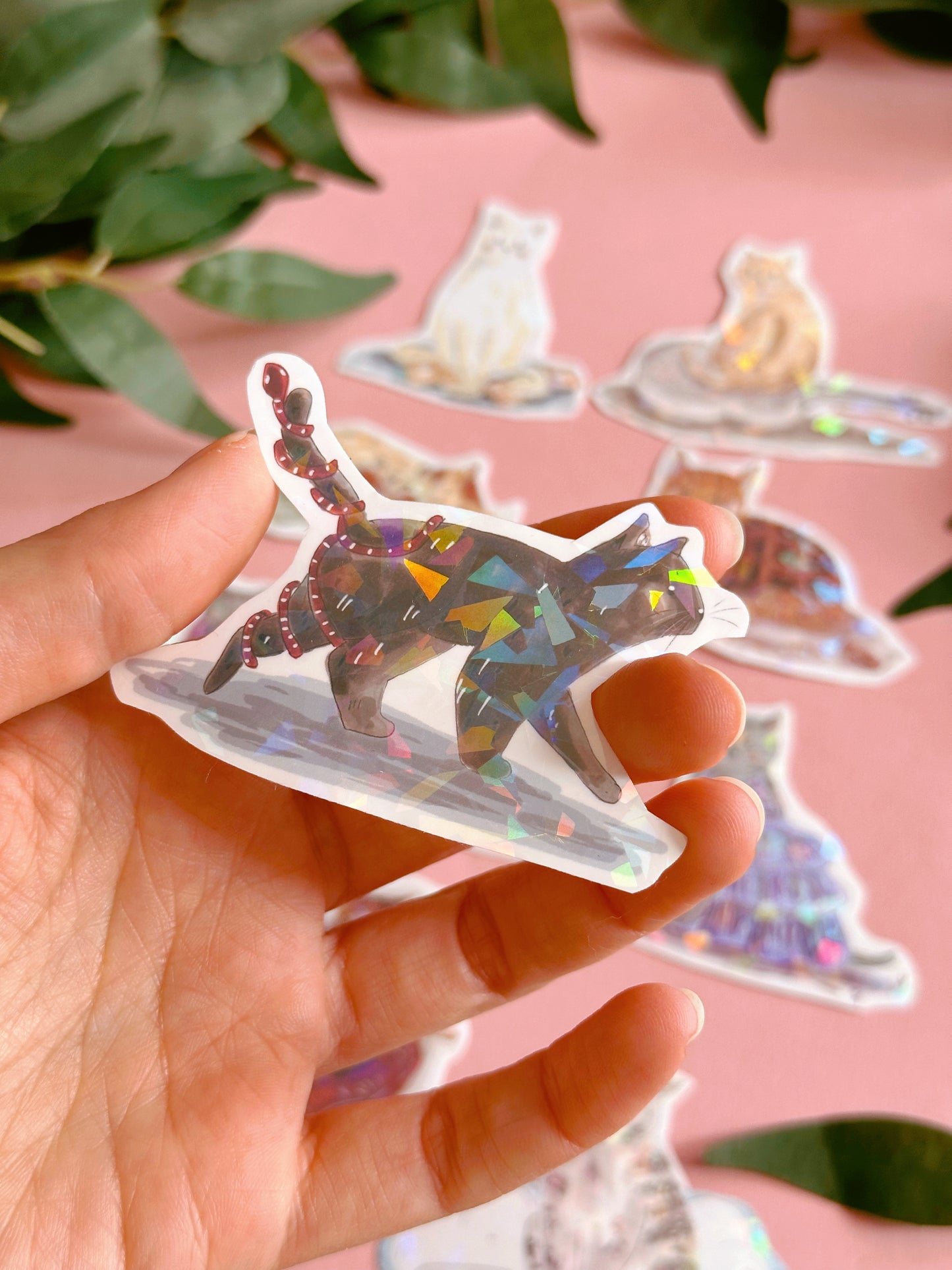 Cat Era Sticker - Holographic