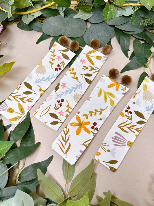 Floral bookmark
