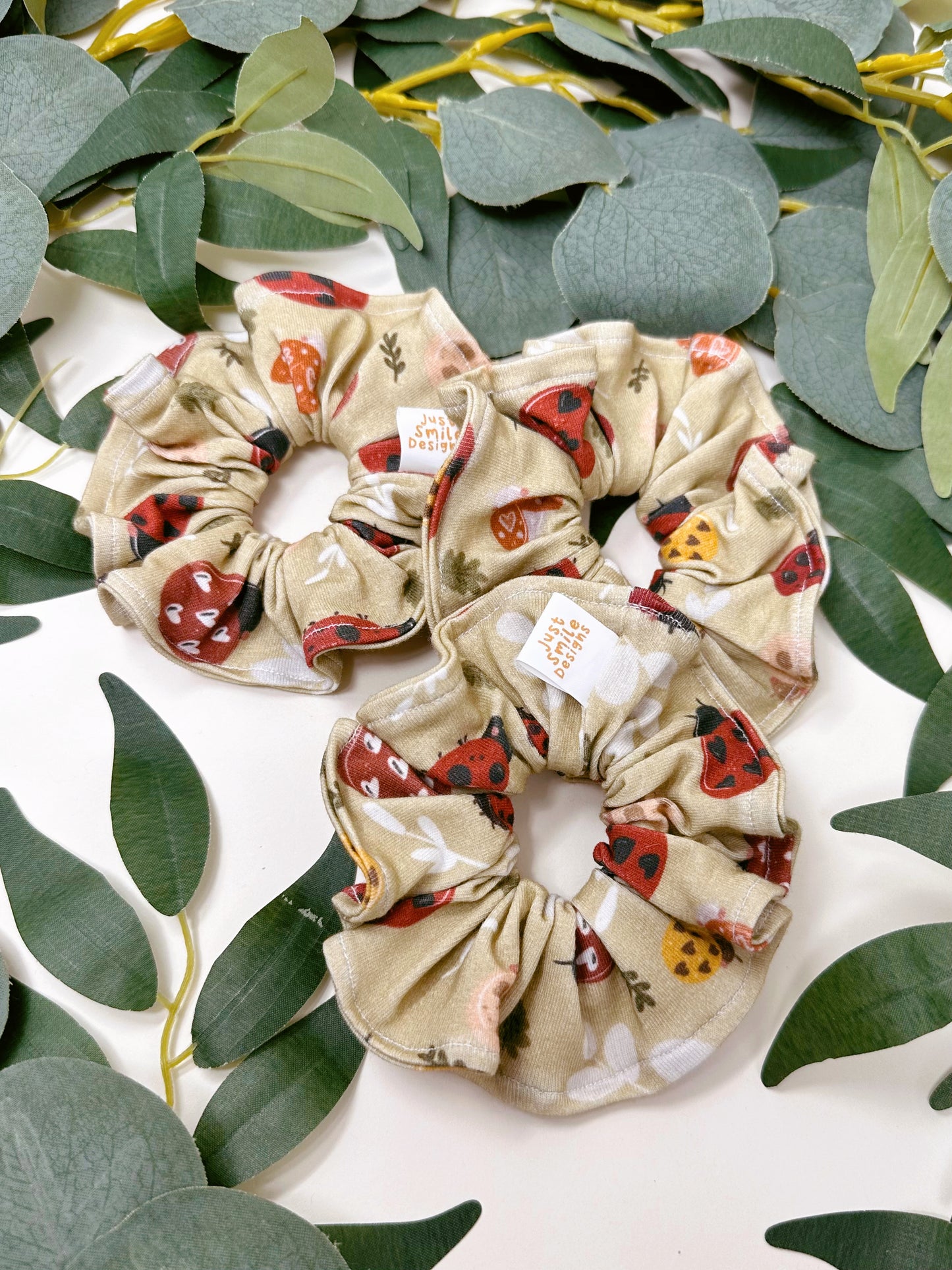 Ladybird Scrunchy