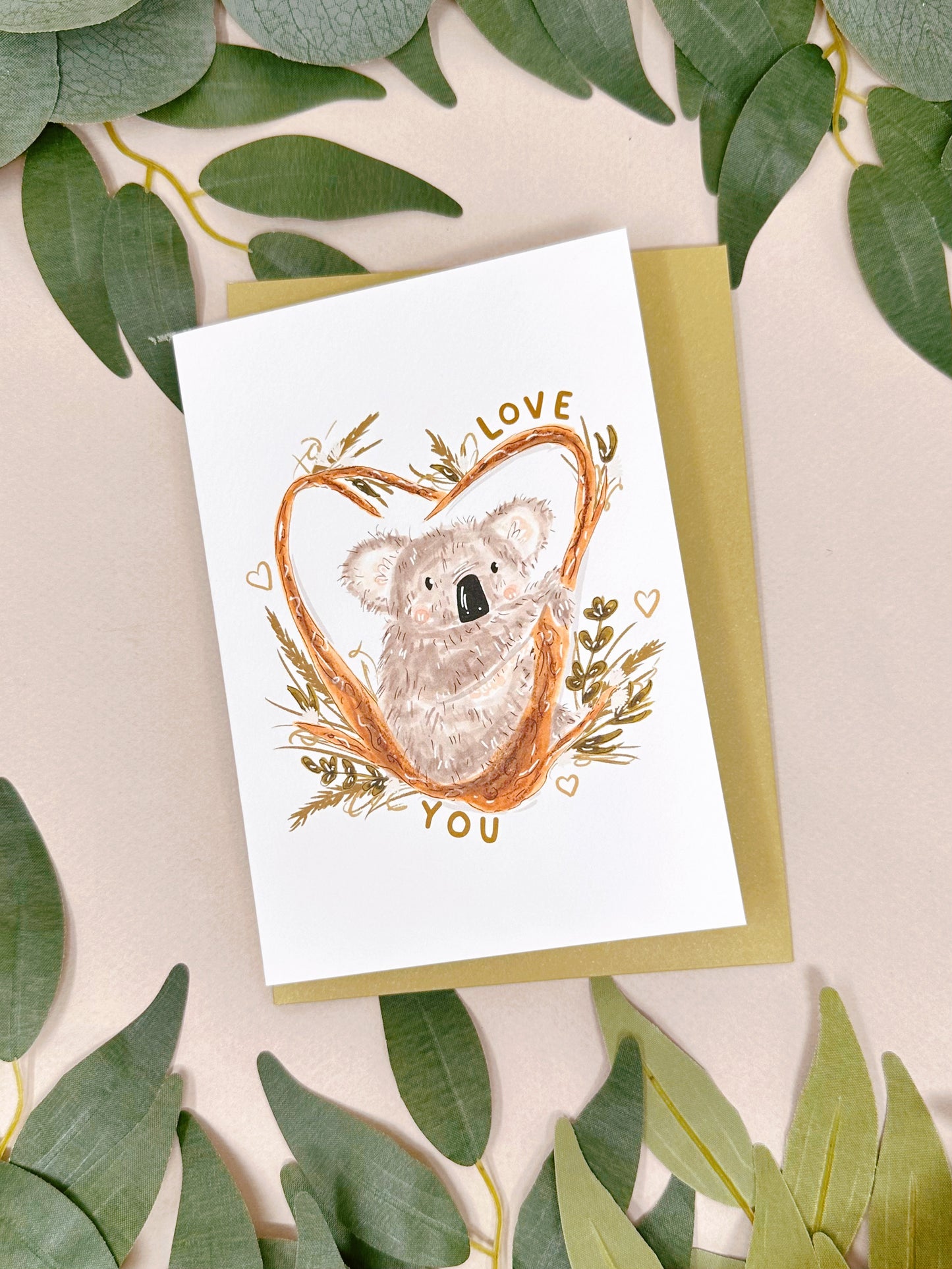 Koala Love You Card