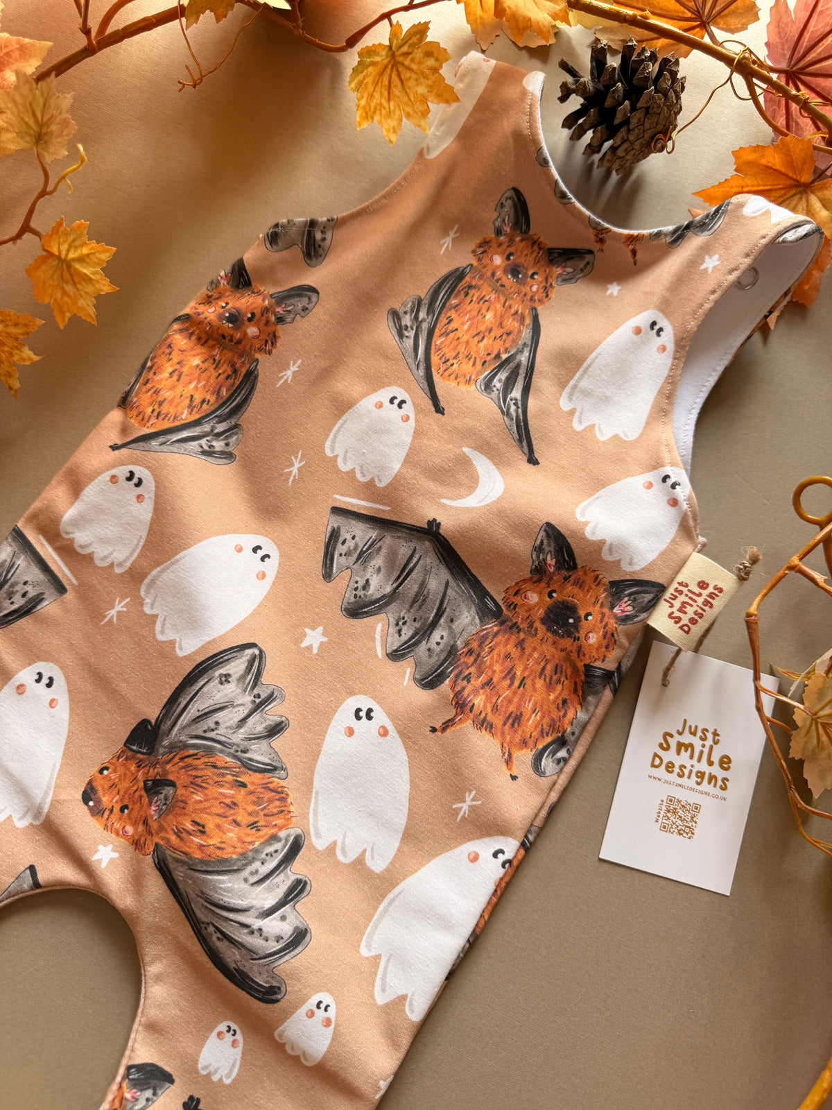 Bat Ghost Romper
