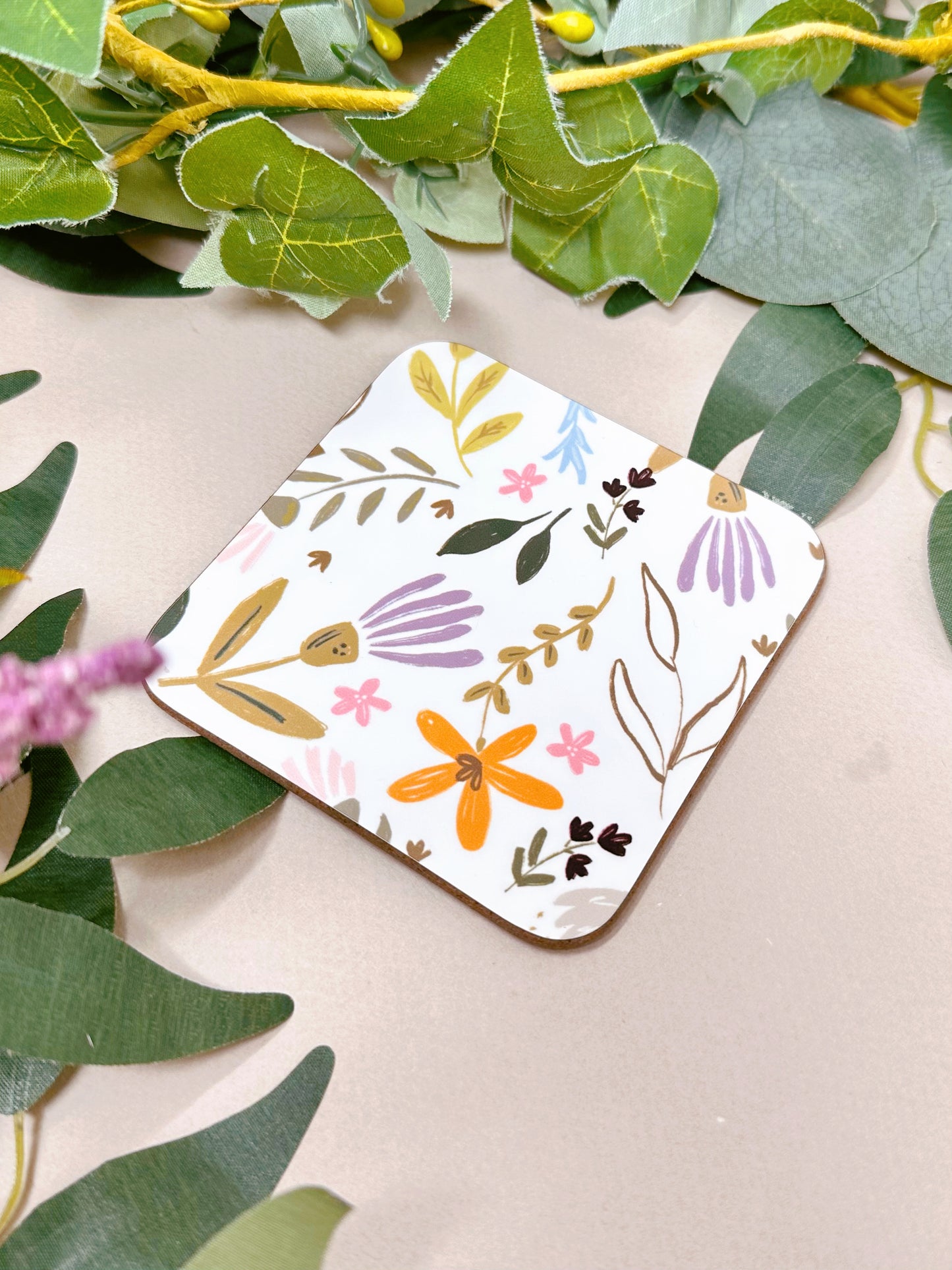 Fresh Flowers Coaster