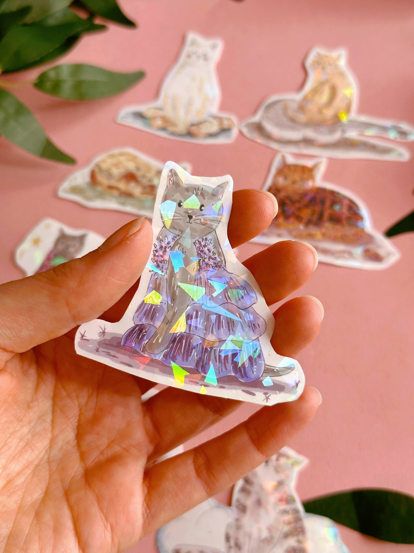 Cat Era Sticker - Holographic