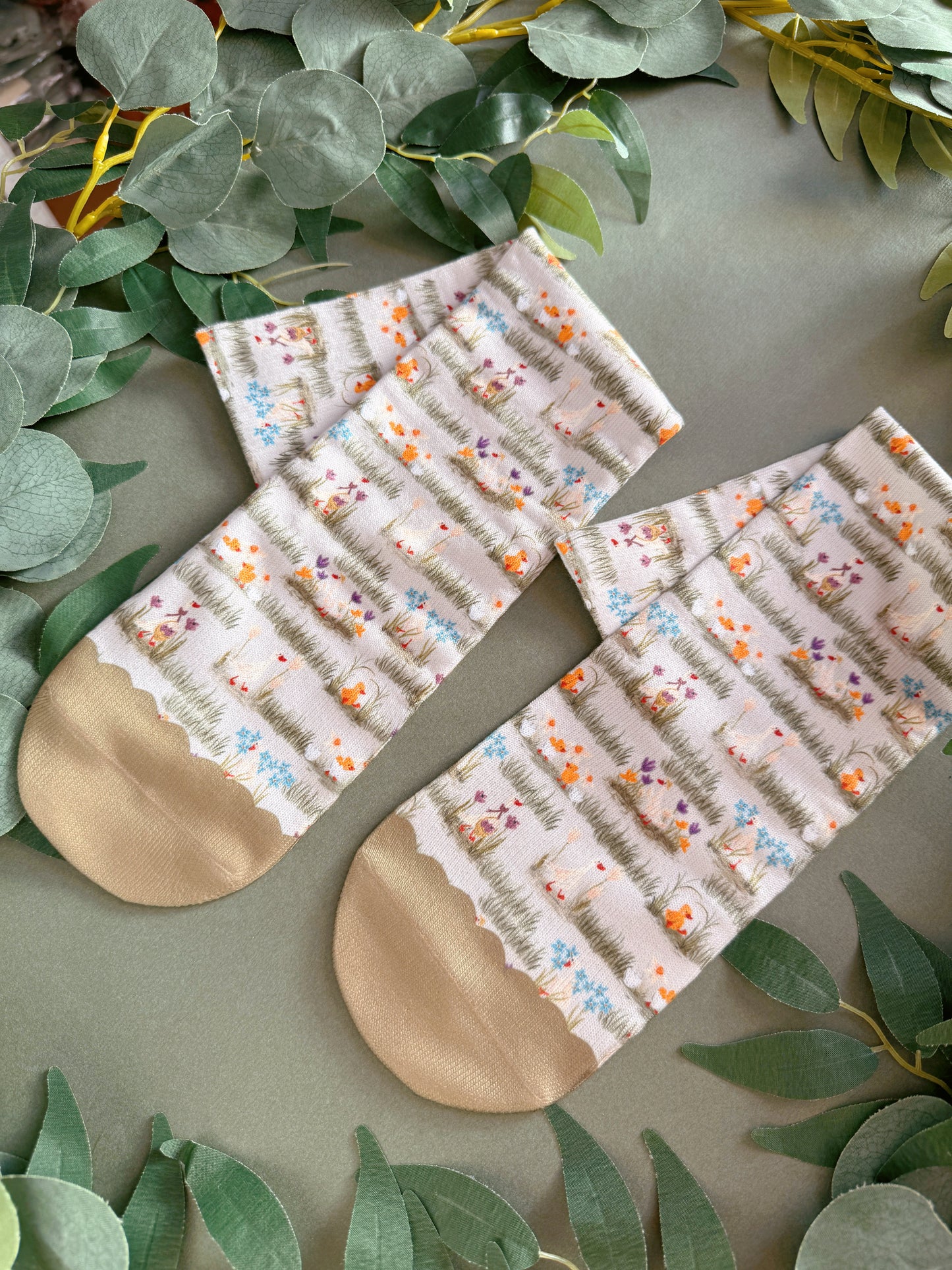 Spring Duck Sock