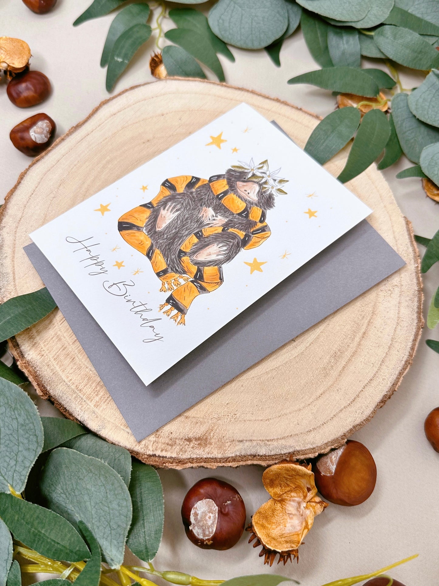 Platypus Birthday Card