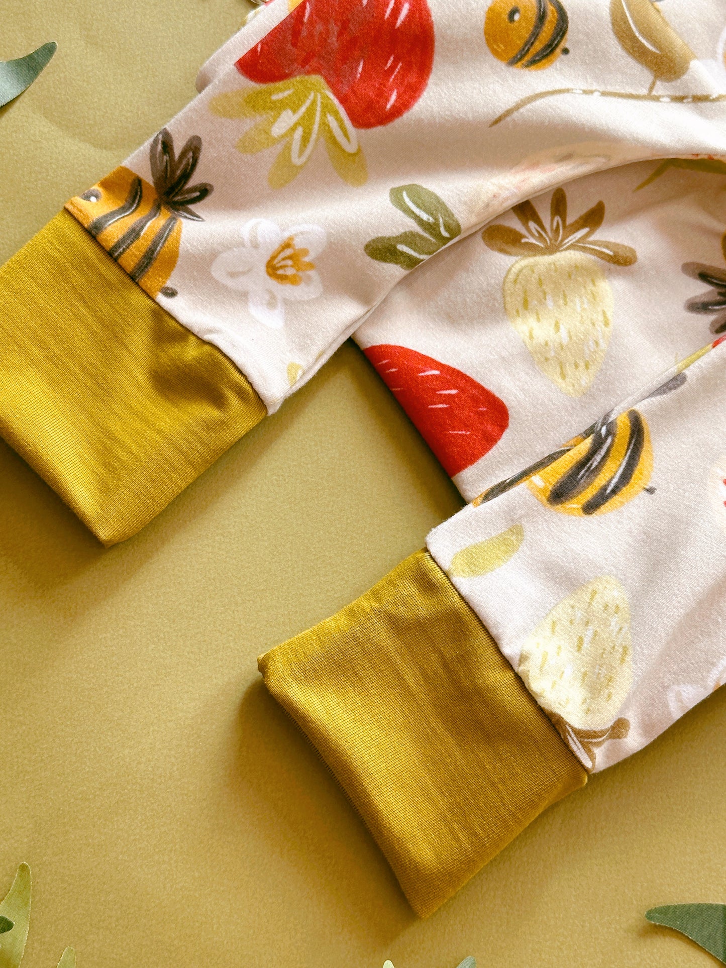 Strawberry Bee Romper