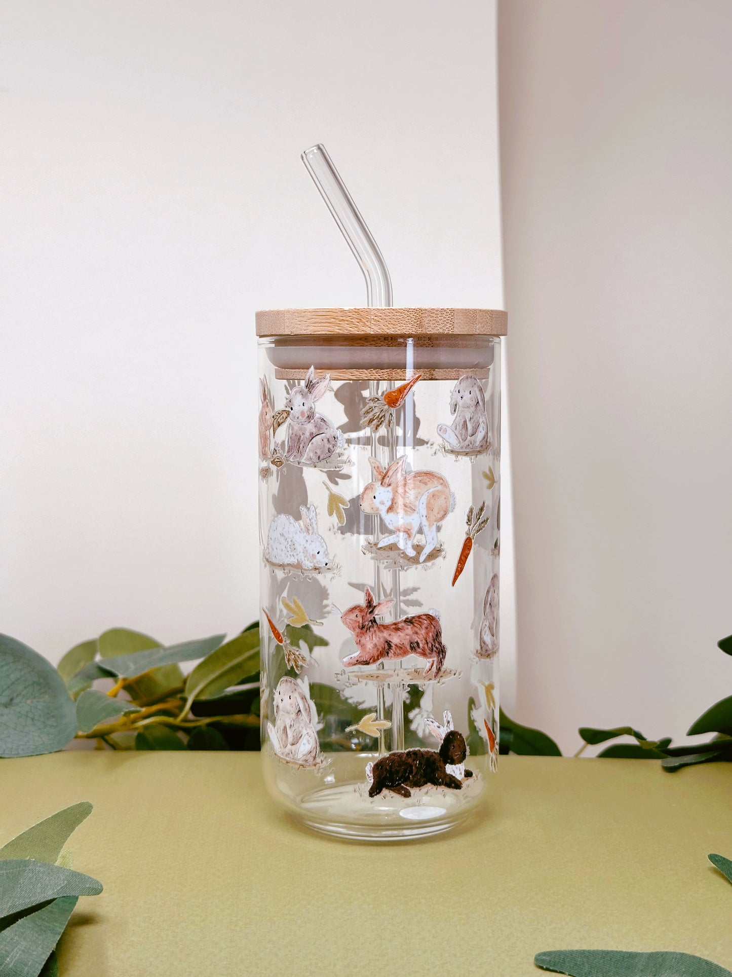 Rabbit Glass Tumbler