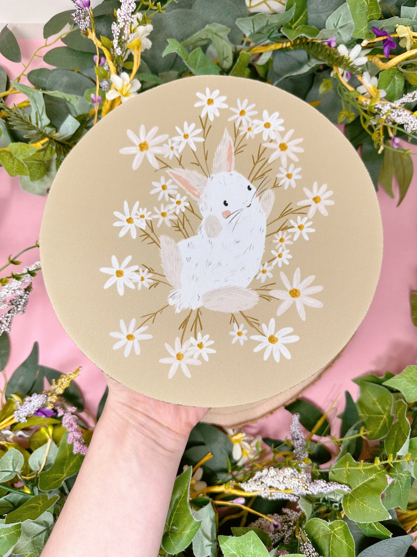 Daisy Rabbit Mousemat