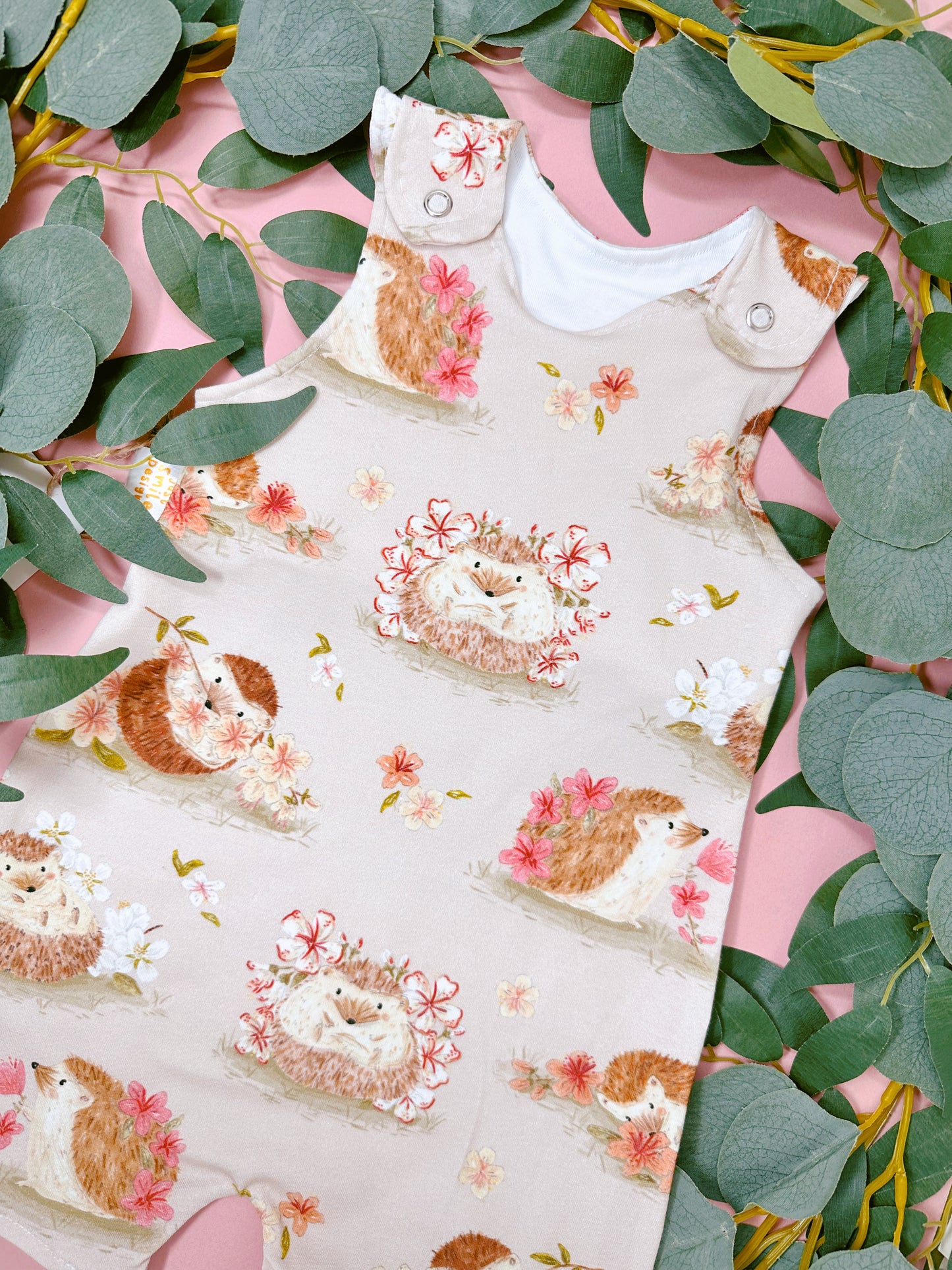 Sakura Hedgehog Short Romper