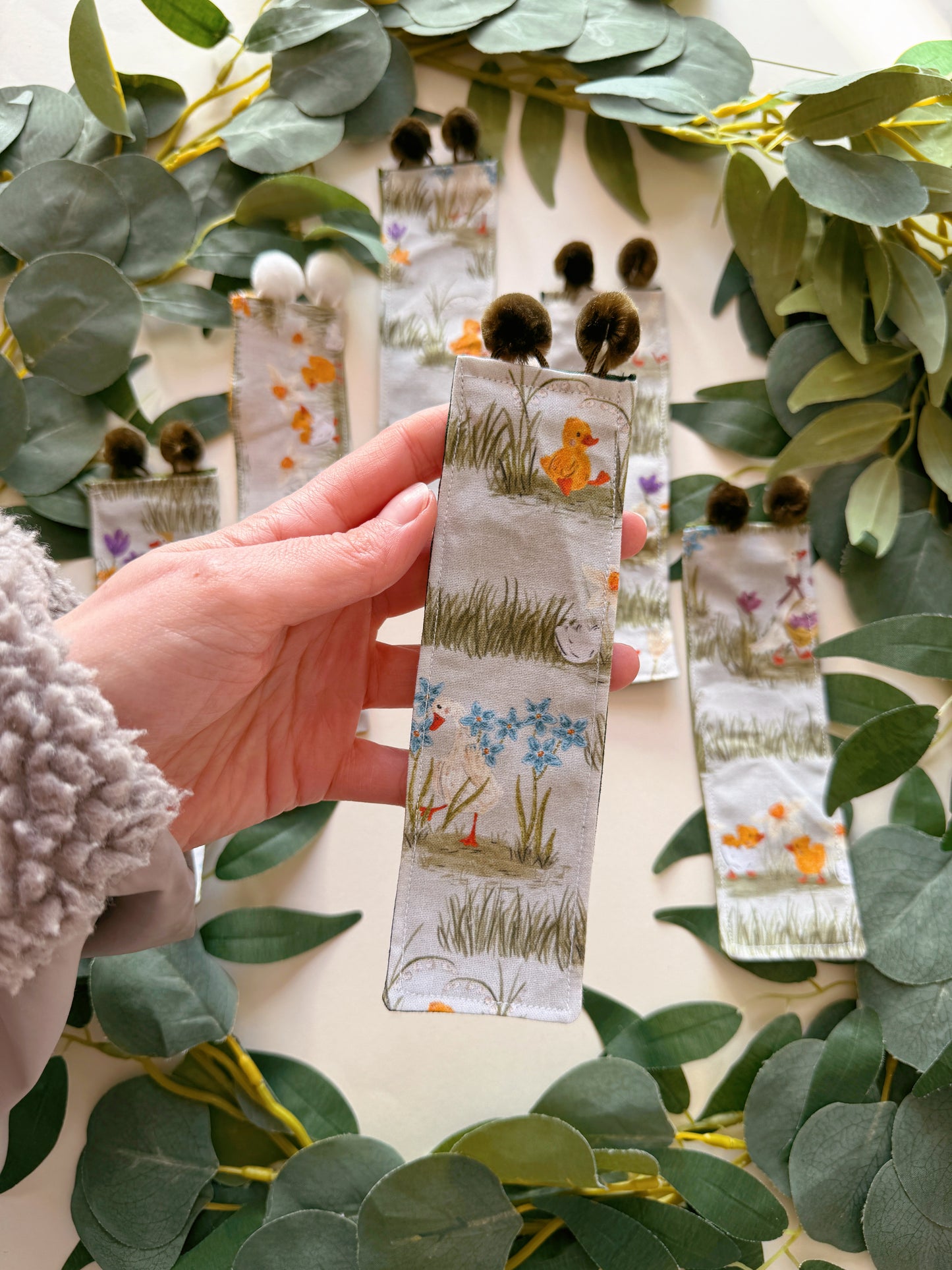 Spring Duck Bookmark