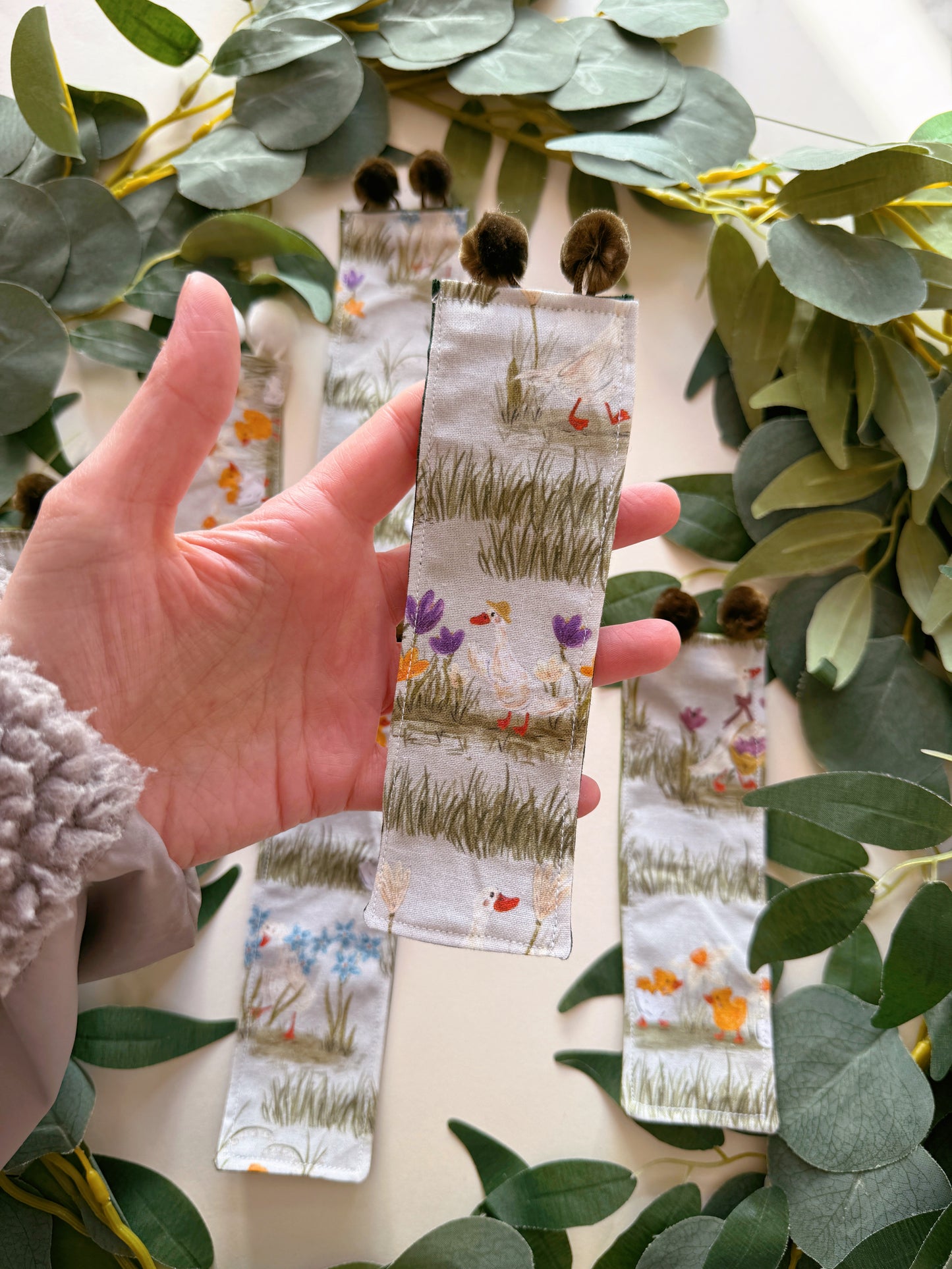 Spring Duck Bookmark