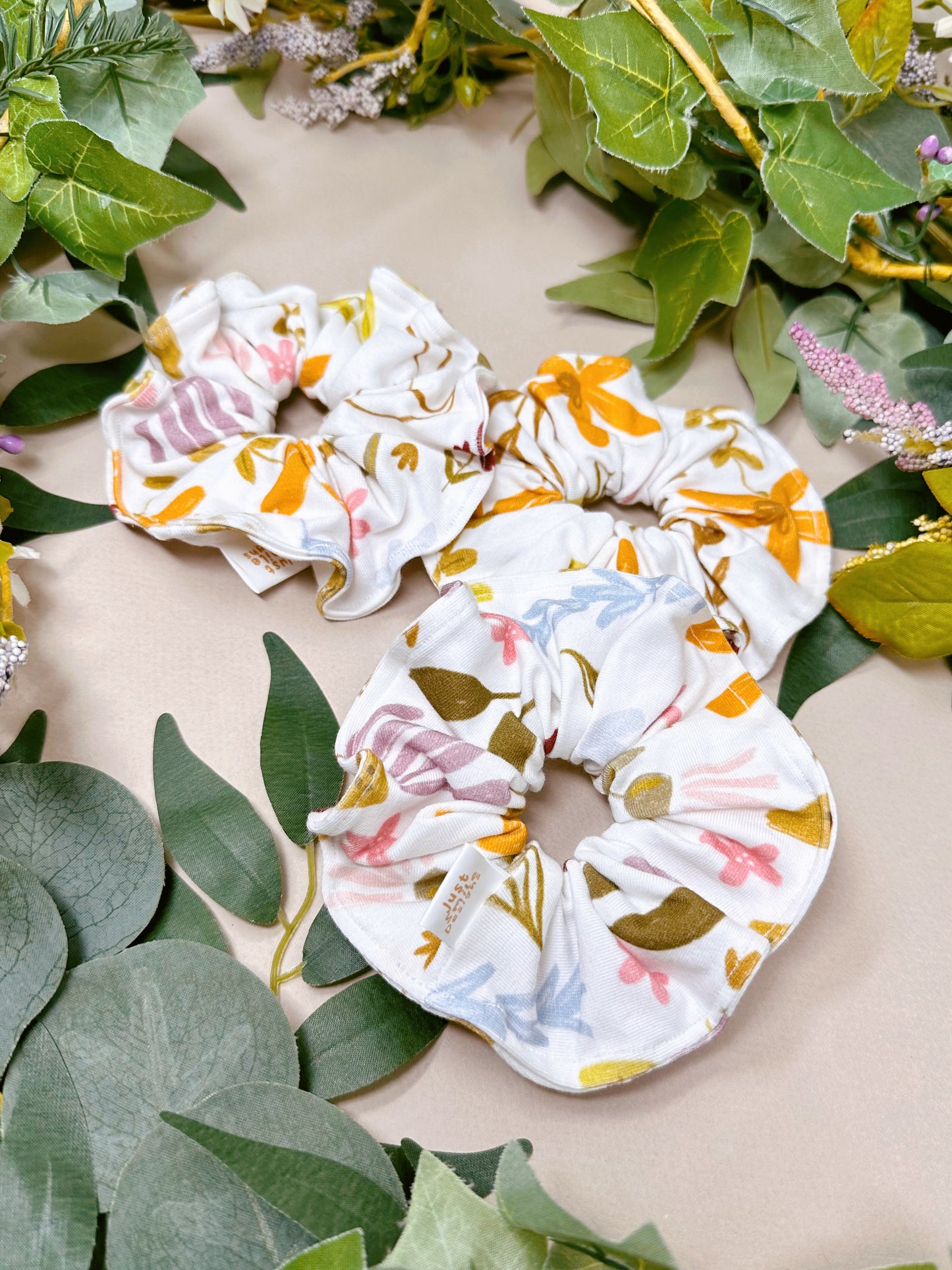 Fresh Flowers Scrunchy