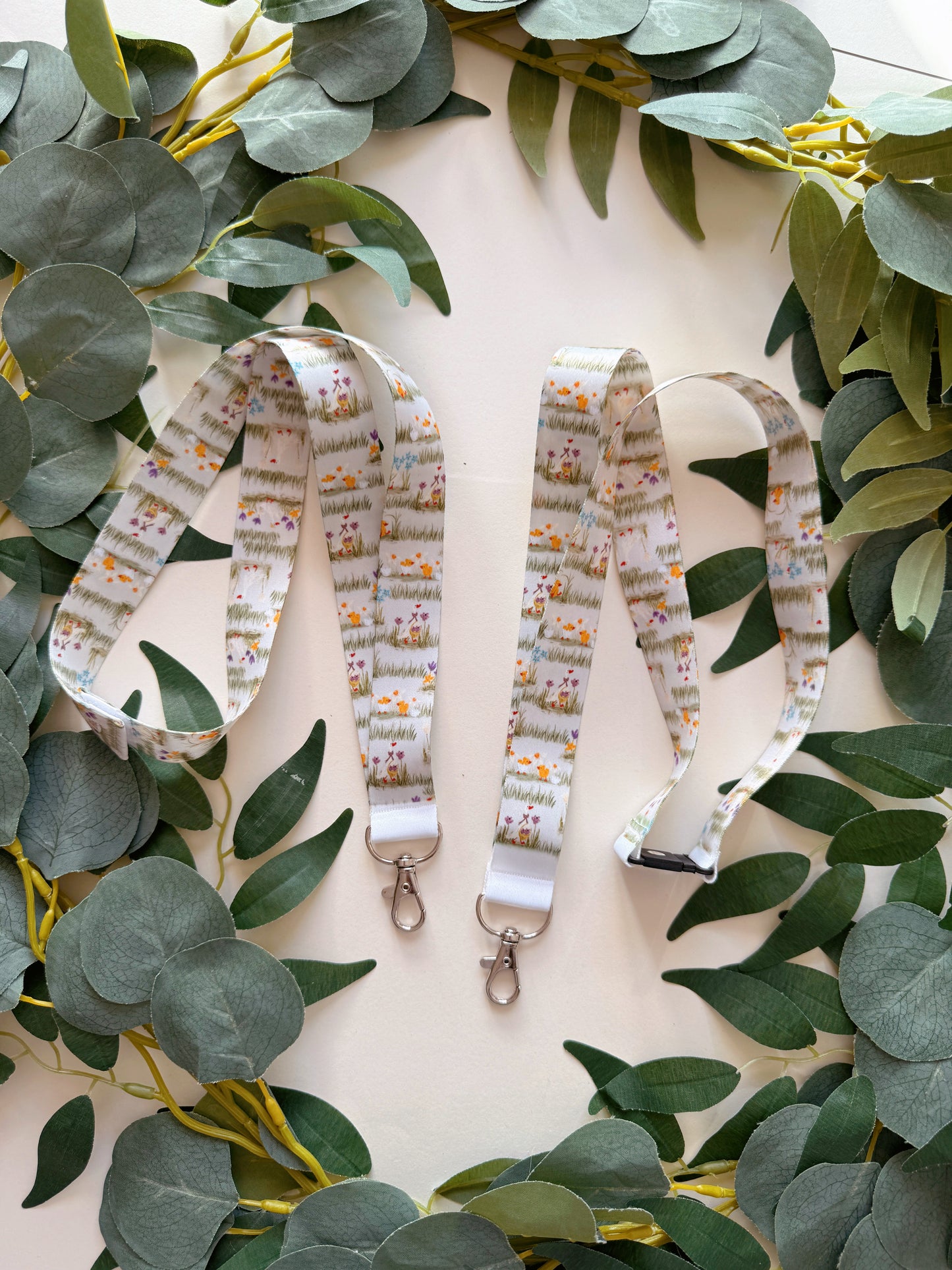 Spring Duck Lanyard