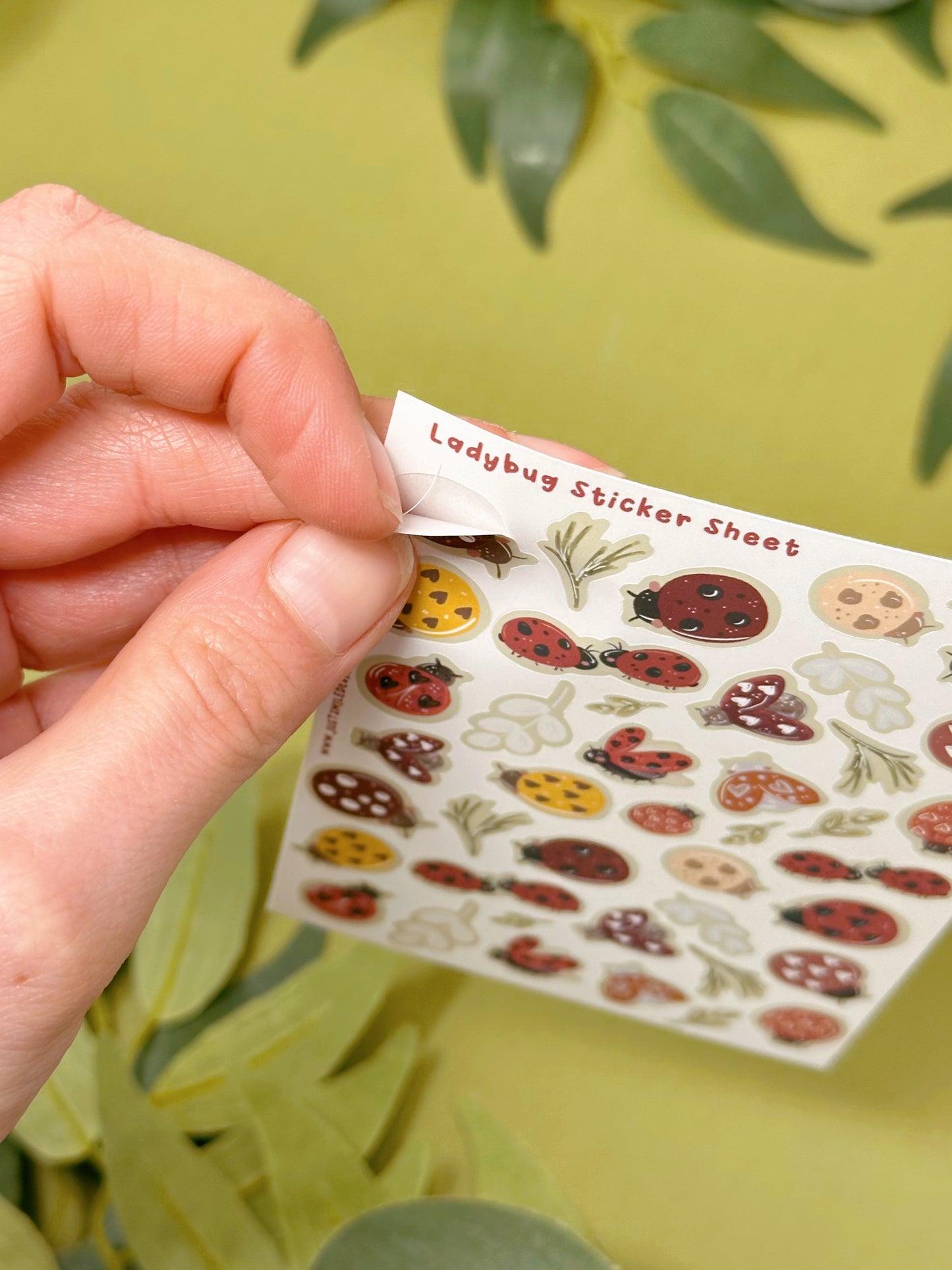 Lady Bird Sticker Sheet