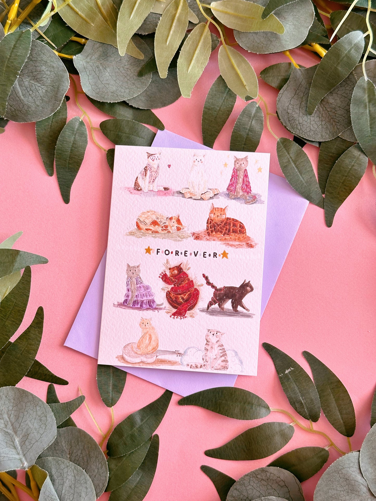 Cat Eras Card