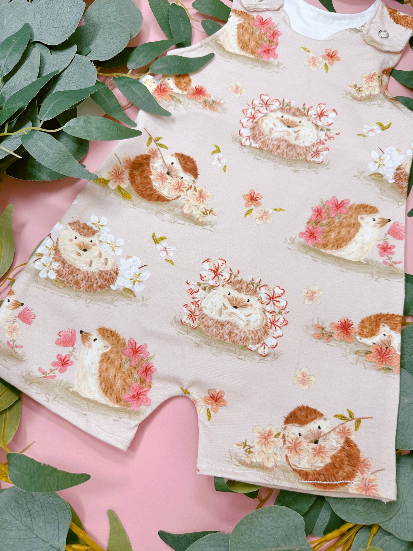 Sakura Hedgehog Short Romper