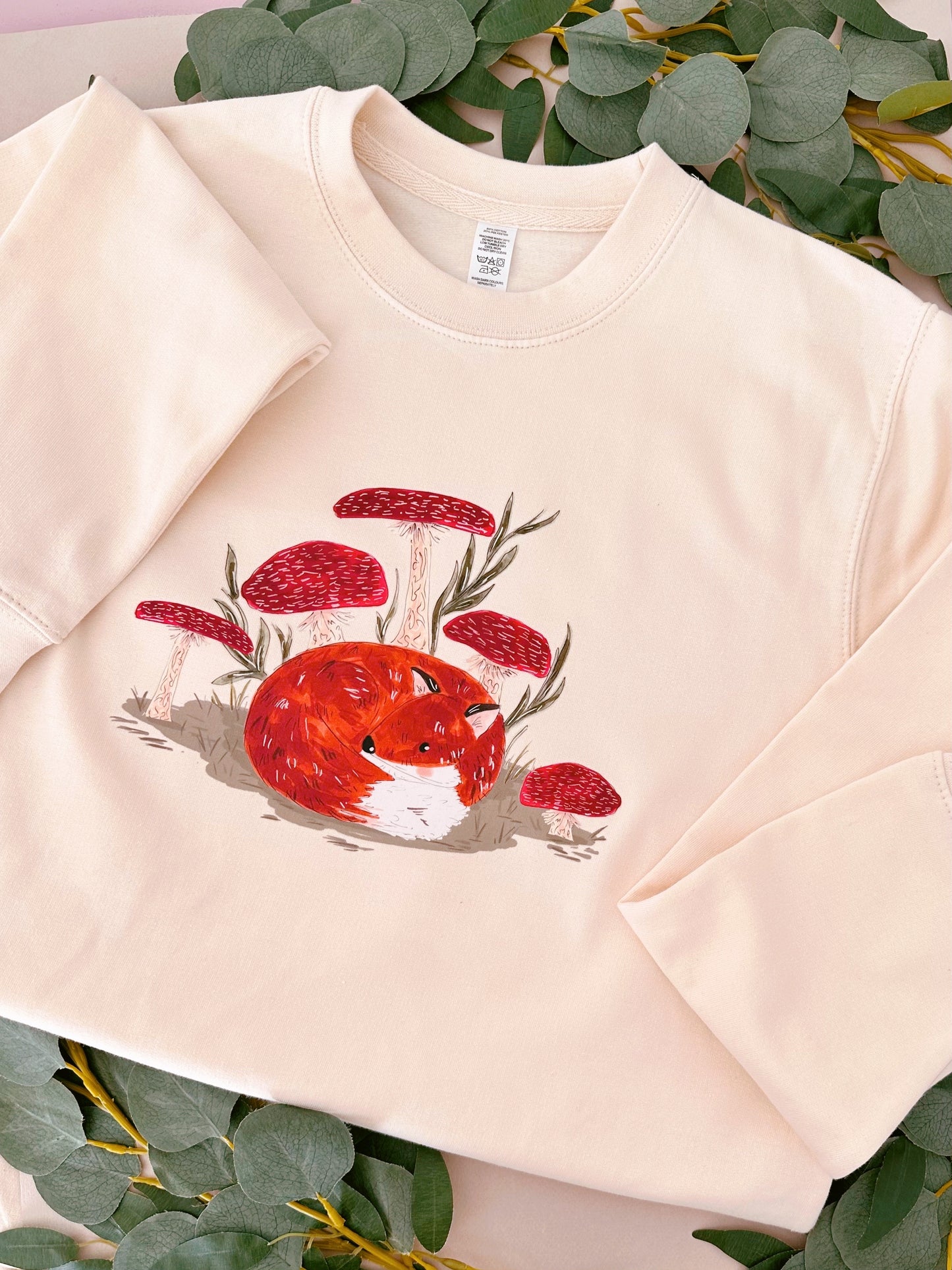 Mushroom Fox Sweatshirt