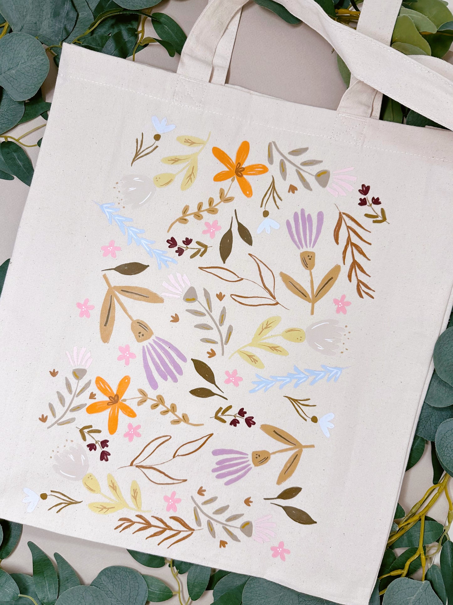 Fresh Flowers Giant Tote Bag