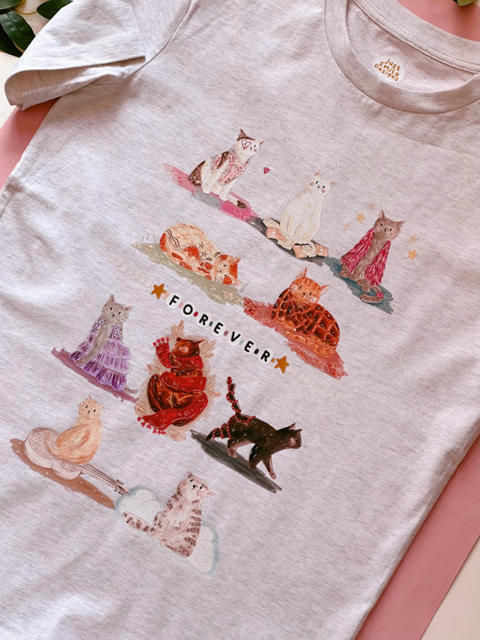 Cat Eras T-Shirt - Organic Cotton