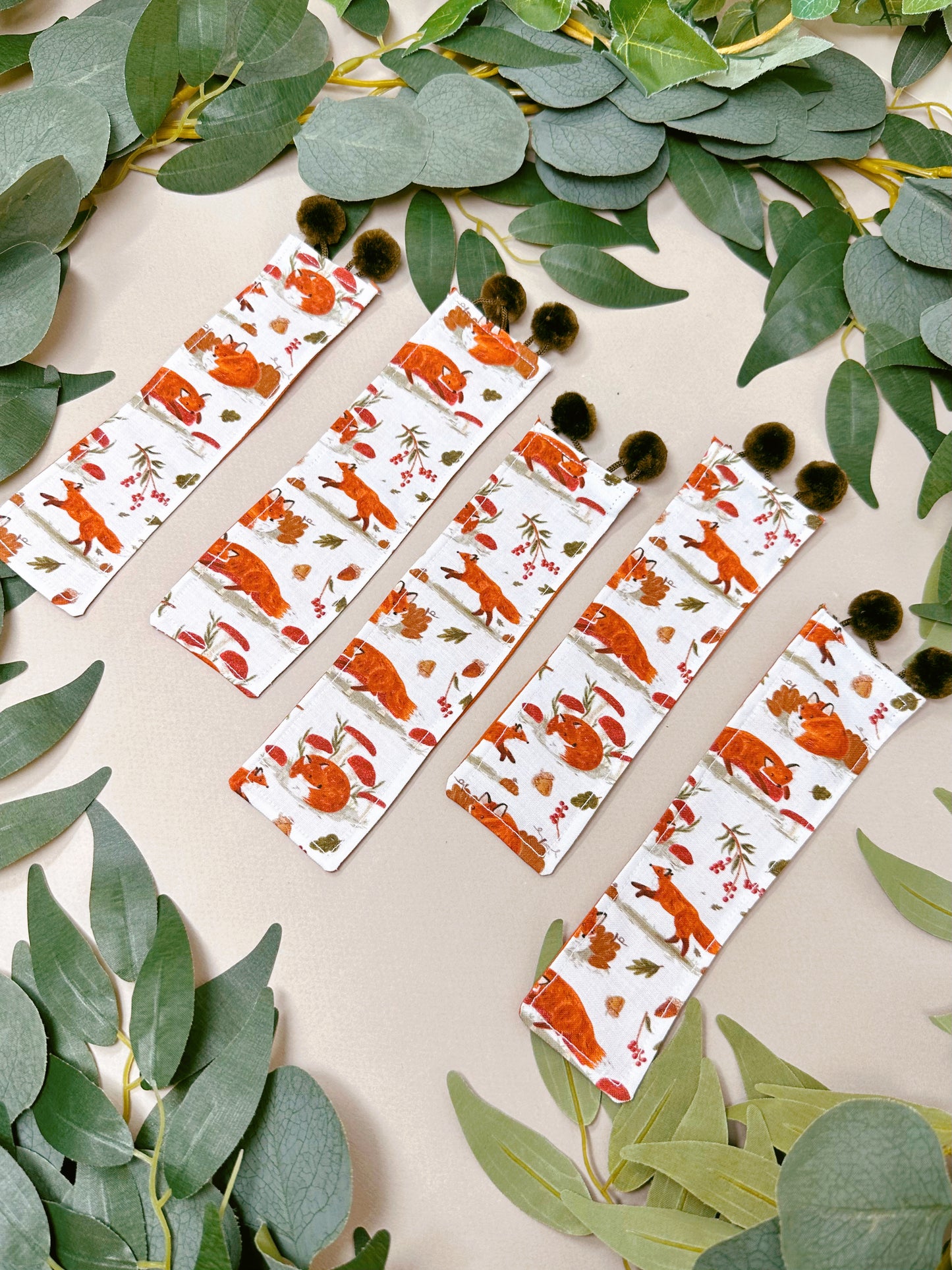 Autumnal Fox Bookmark