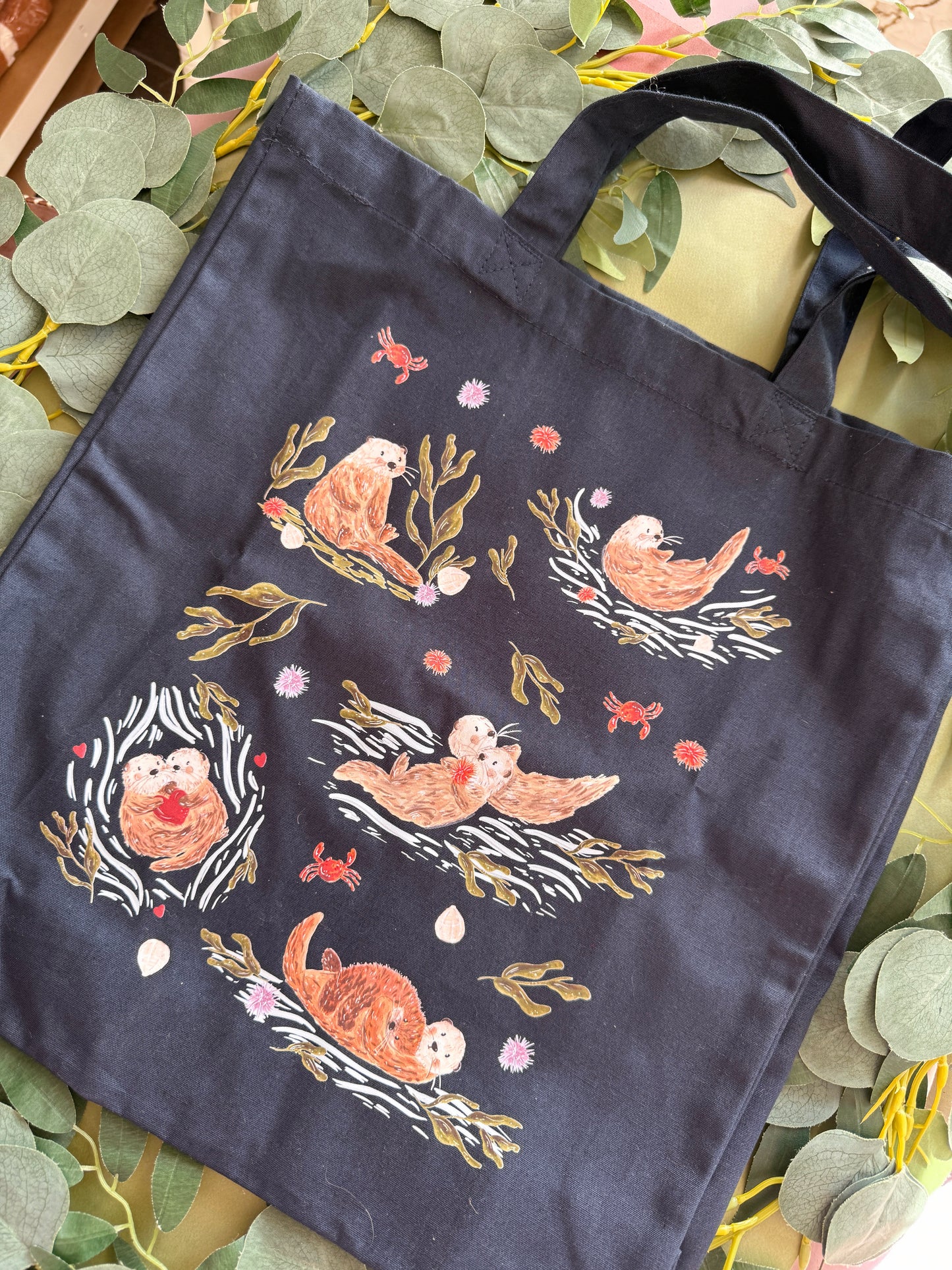 Otter Giant Tote Bag