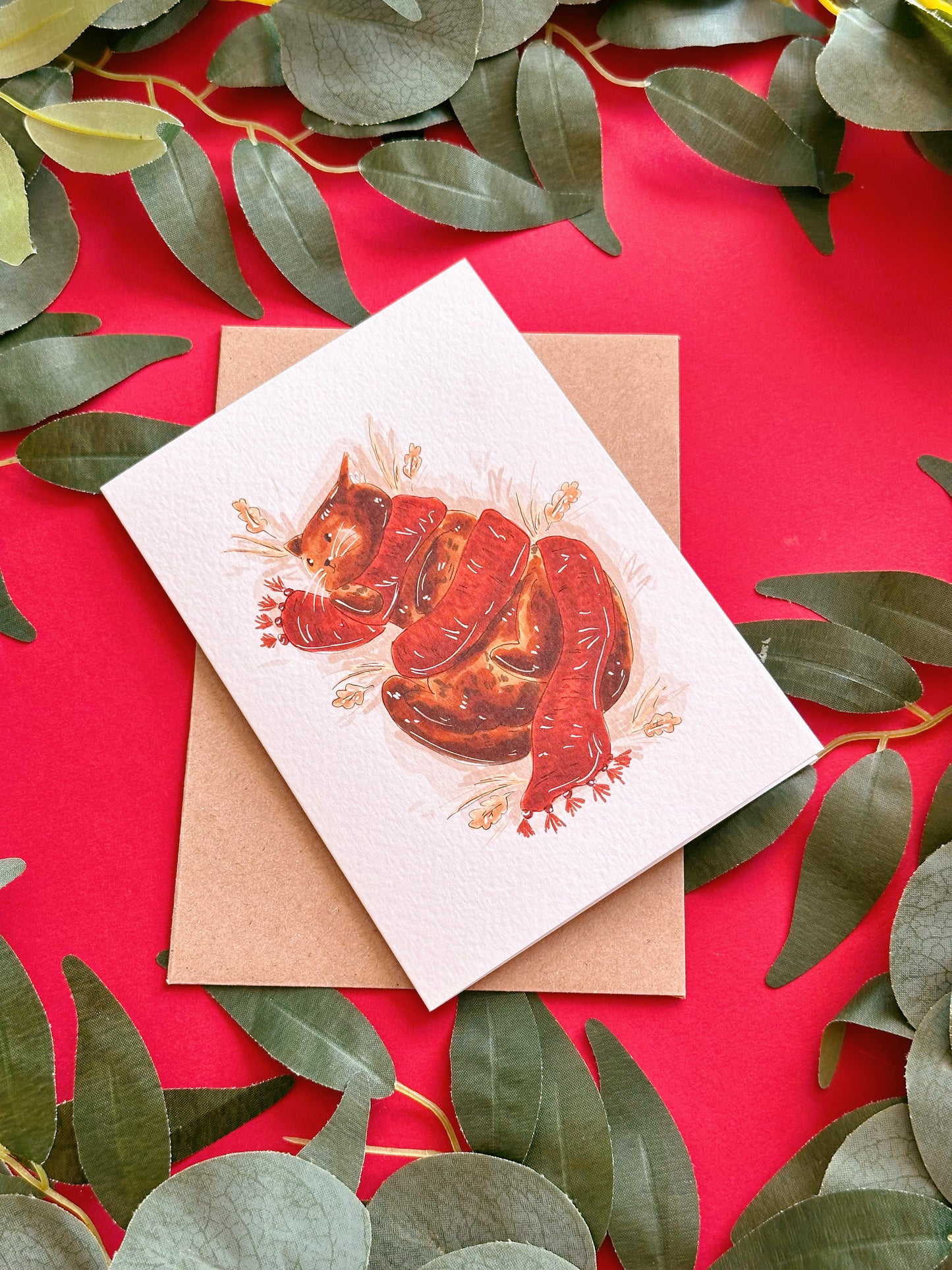 Scarf Cat Era Card