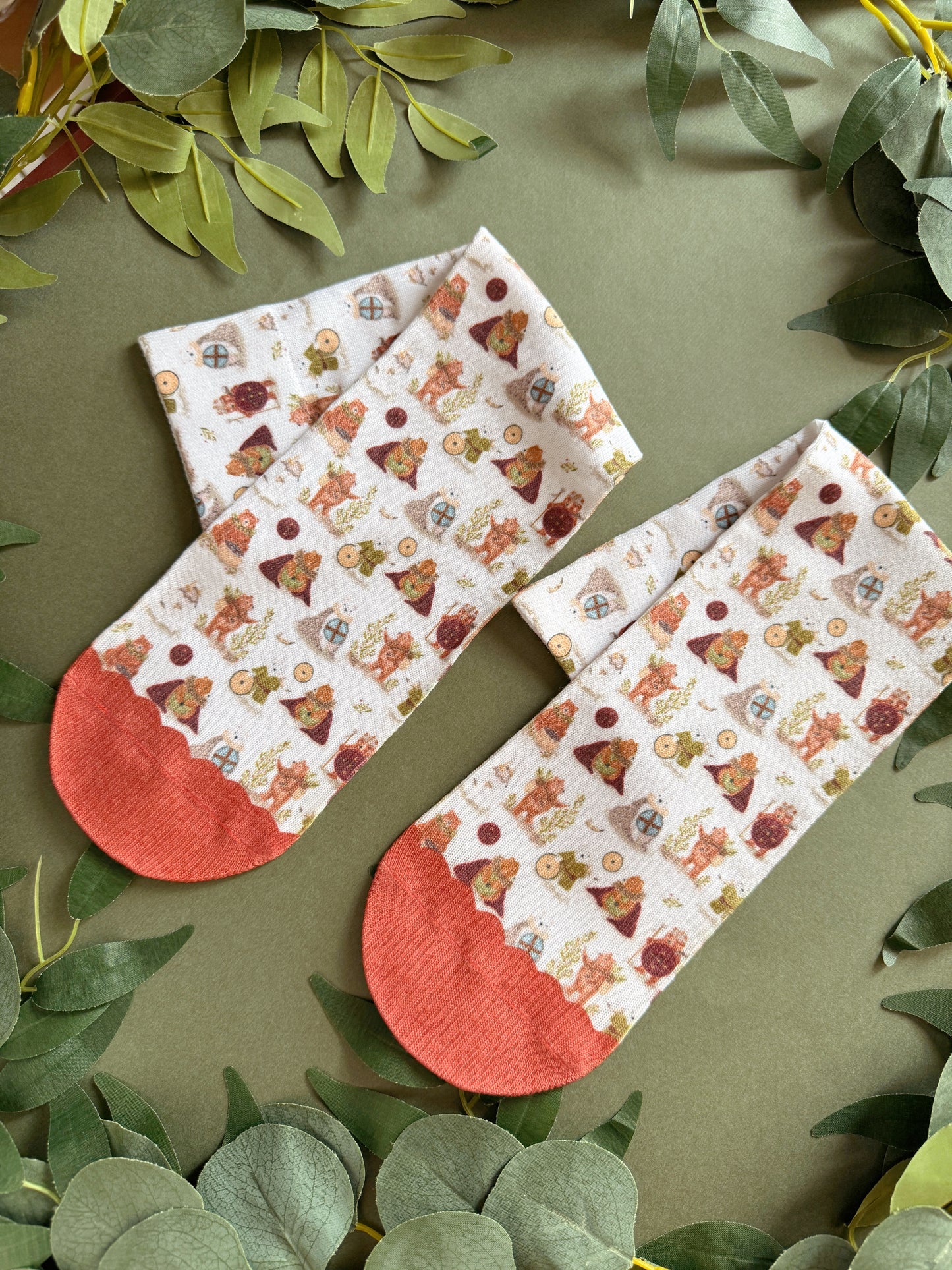 Viking Bear Sock