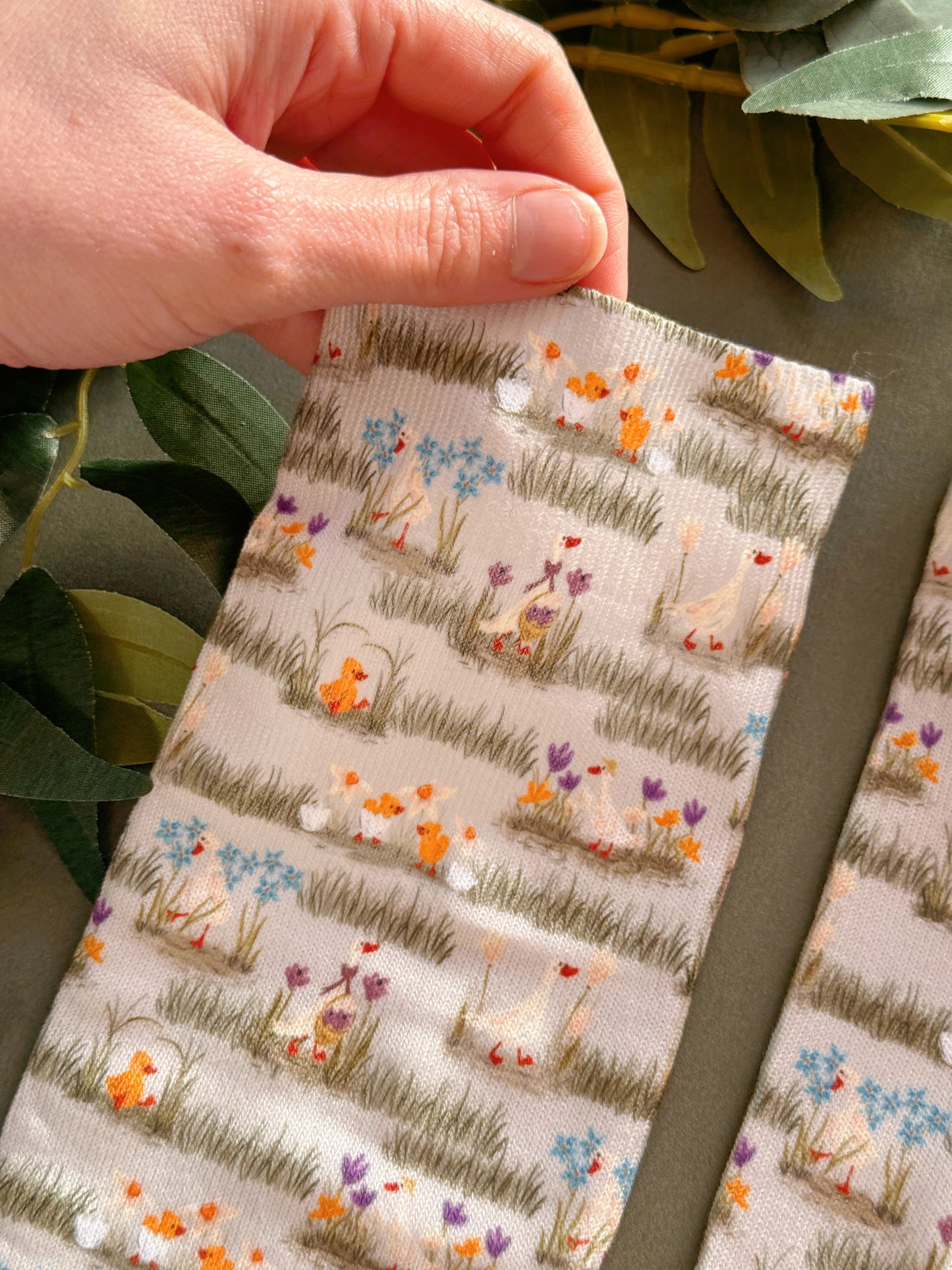 Spring Duck Sock