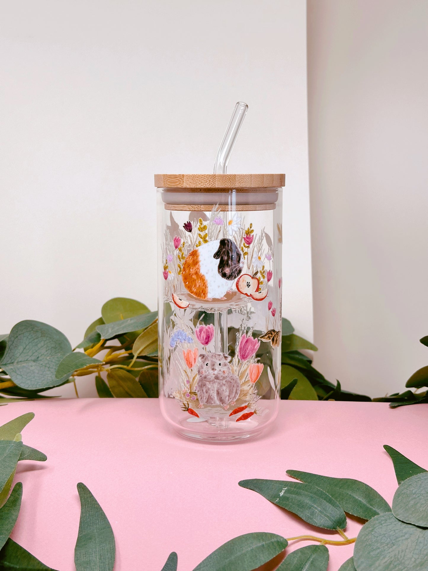 Guinea Pig Glass Tumbler