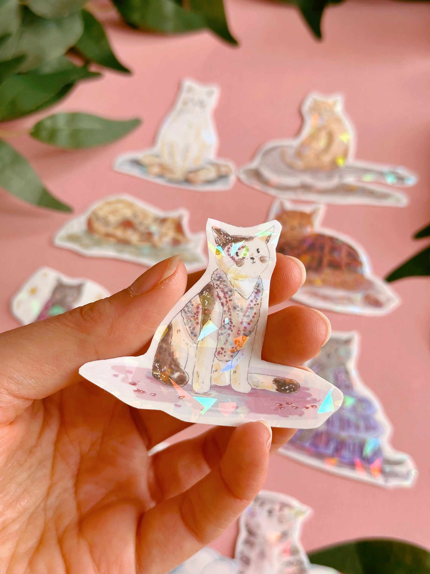 Cat Era Sticker - Holographic