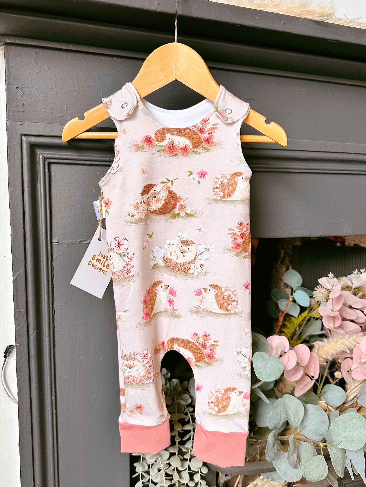 Sakura Hedgehog Romper