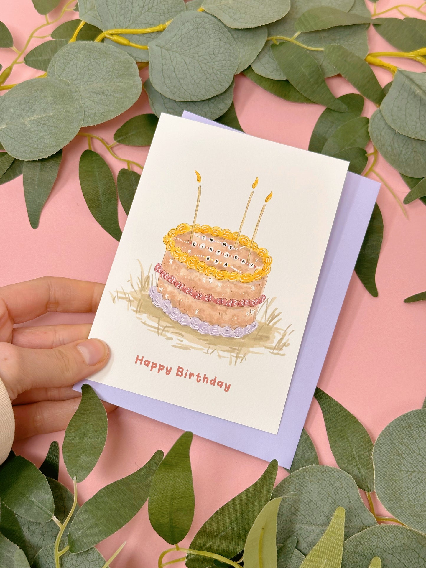 Era Cake Birthday Card