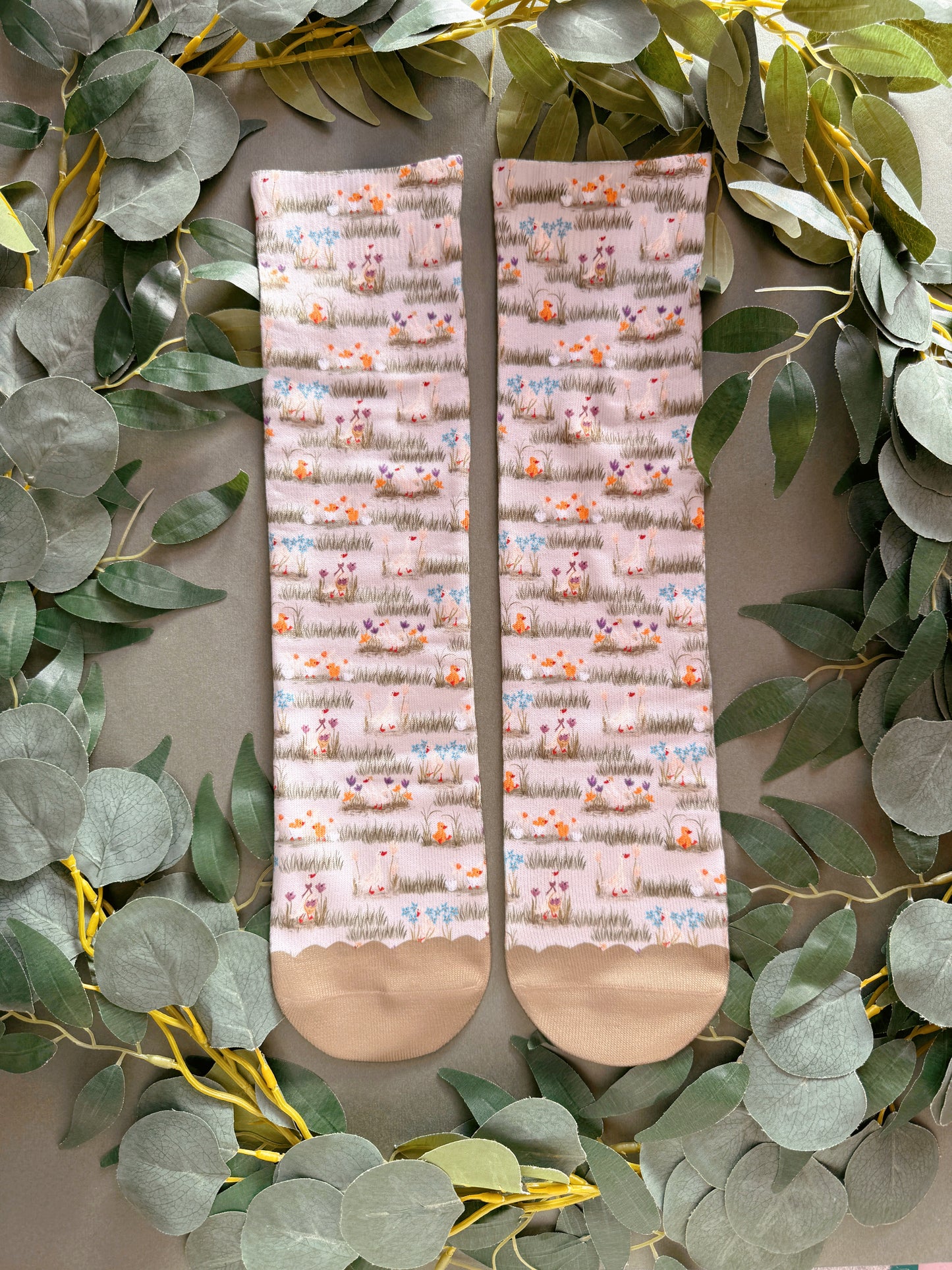 Spring Duck Sock