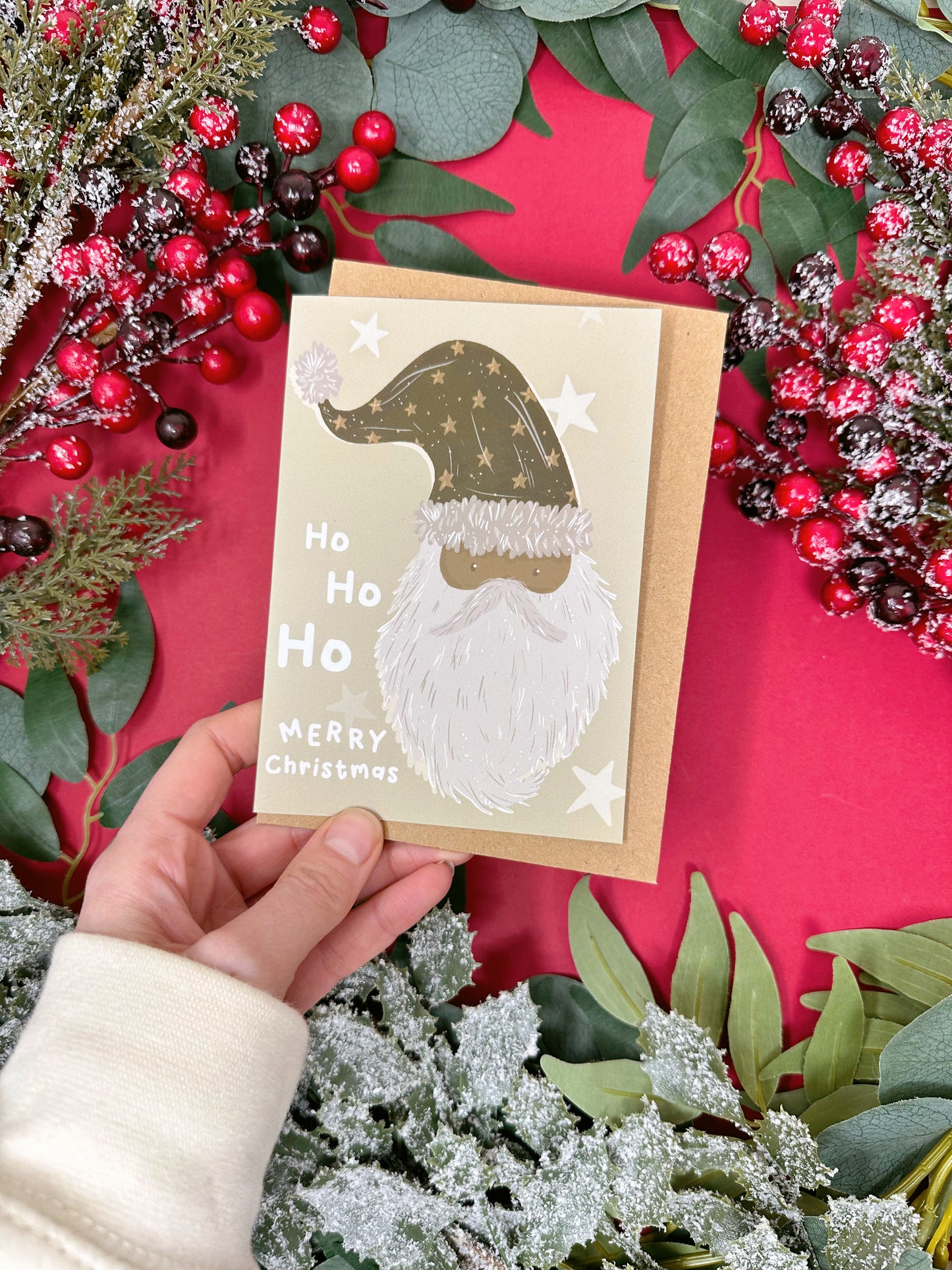 Sant Ho Ho Ho Card