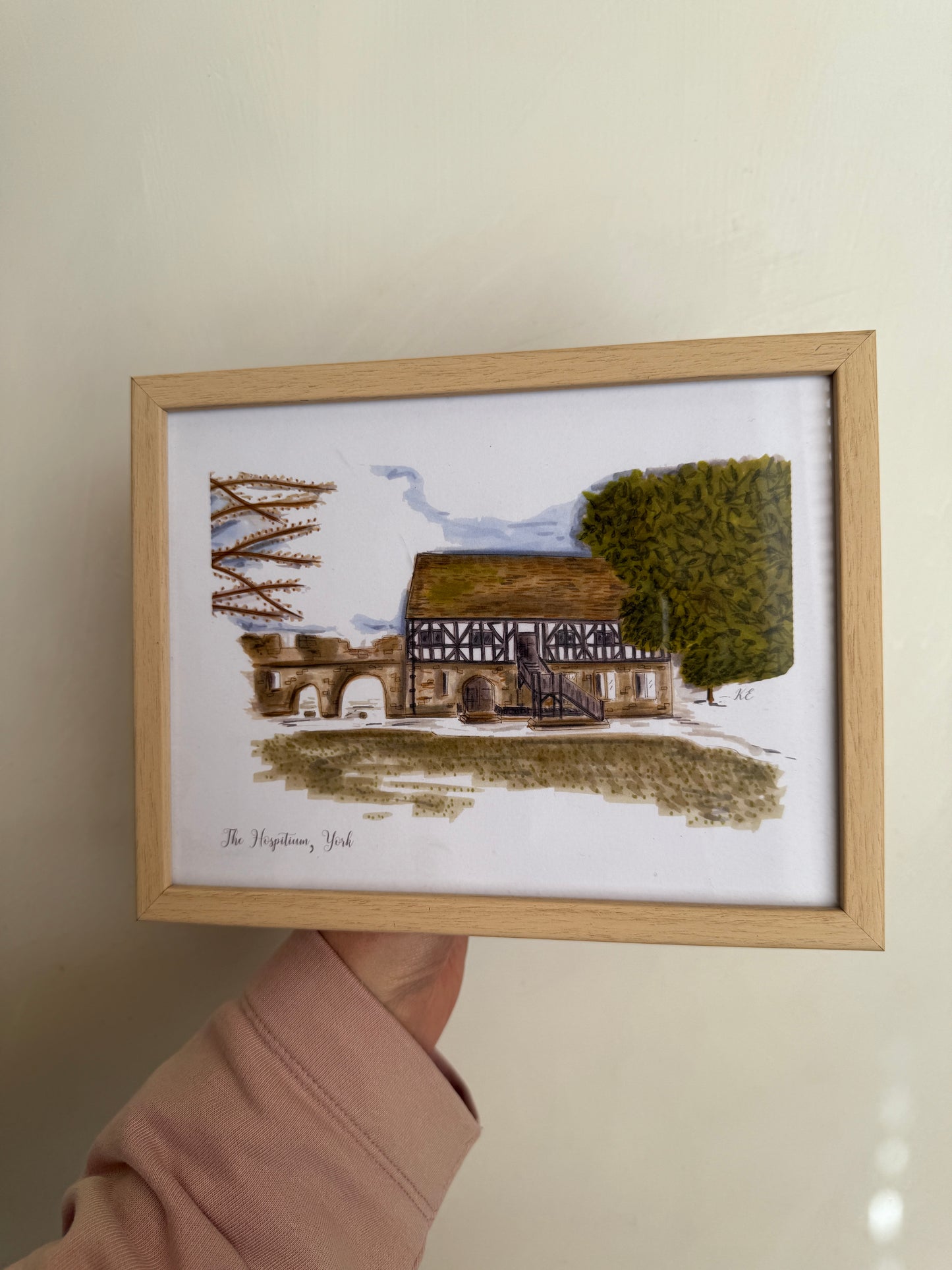 Hospitium Framed Art