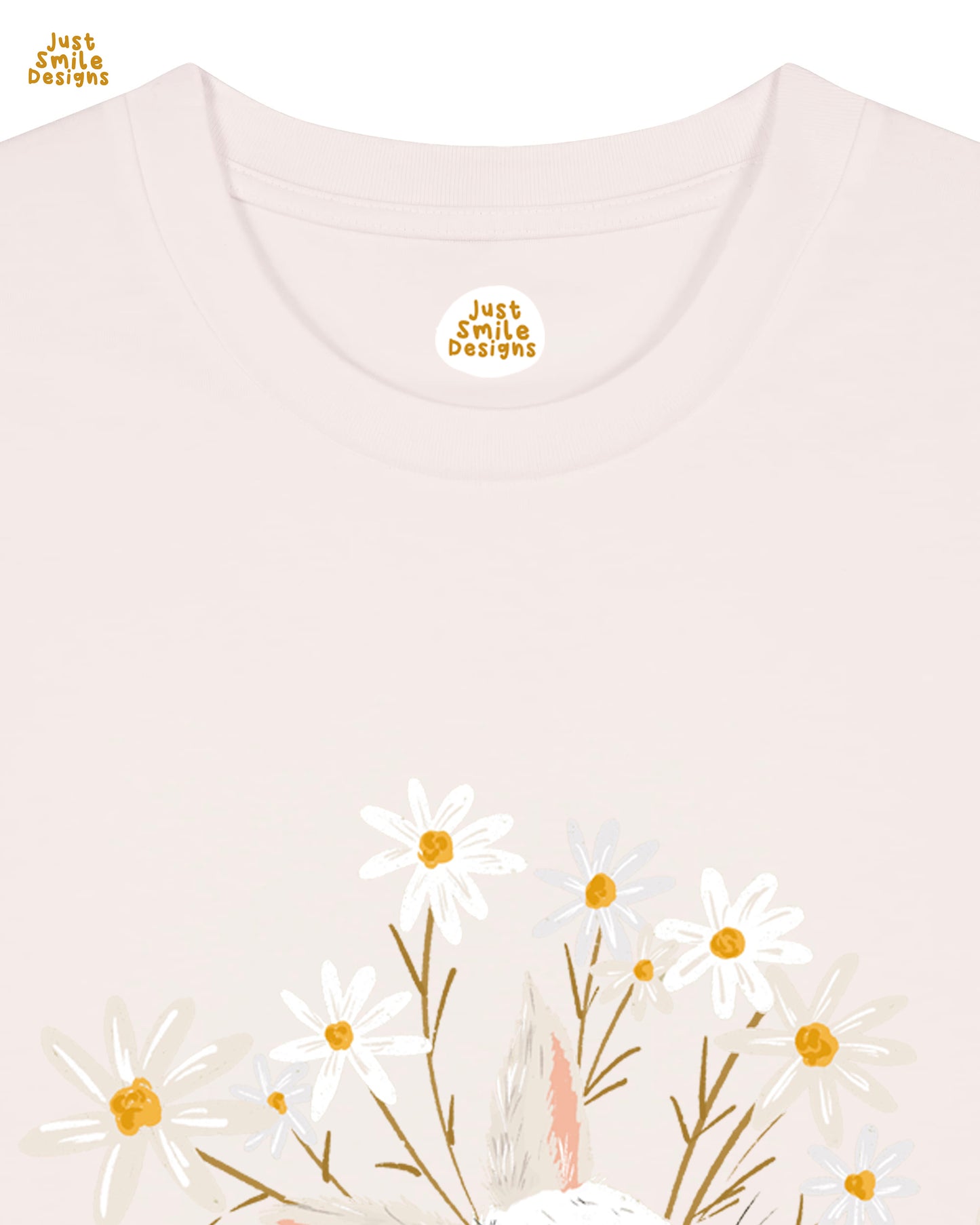 Daisy Rabbit Graphic T-Shirt - Organic Cotton