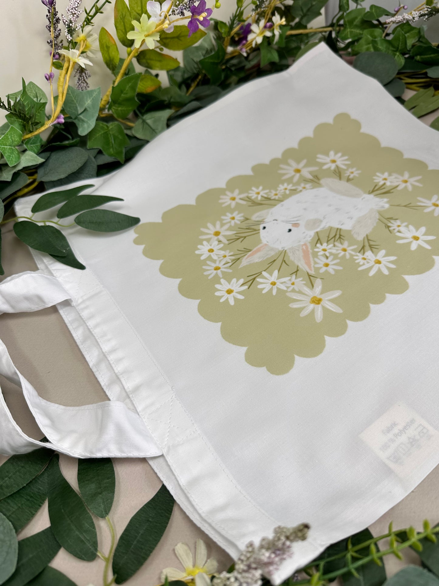 Daisy Rabbit Tote Bag