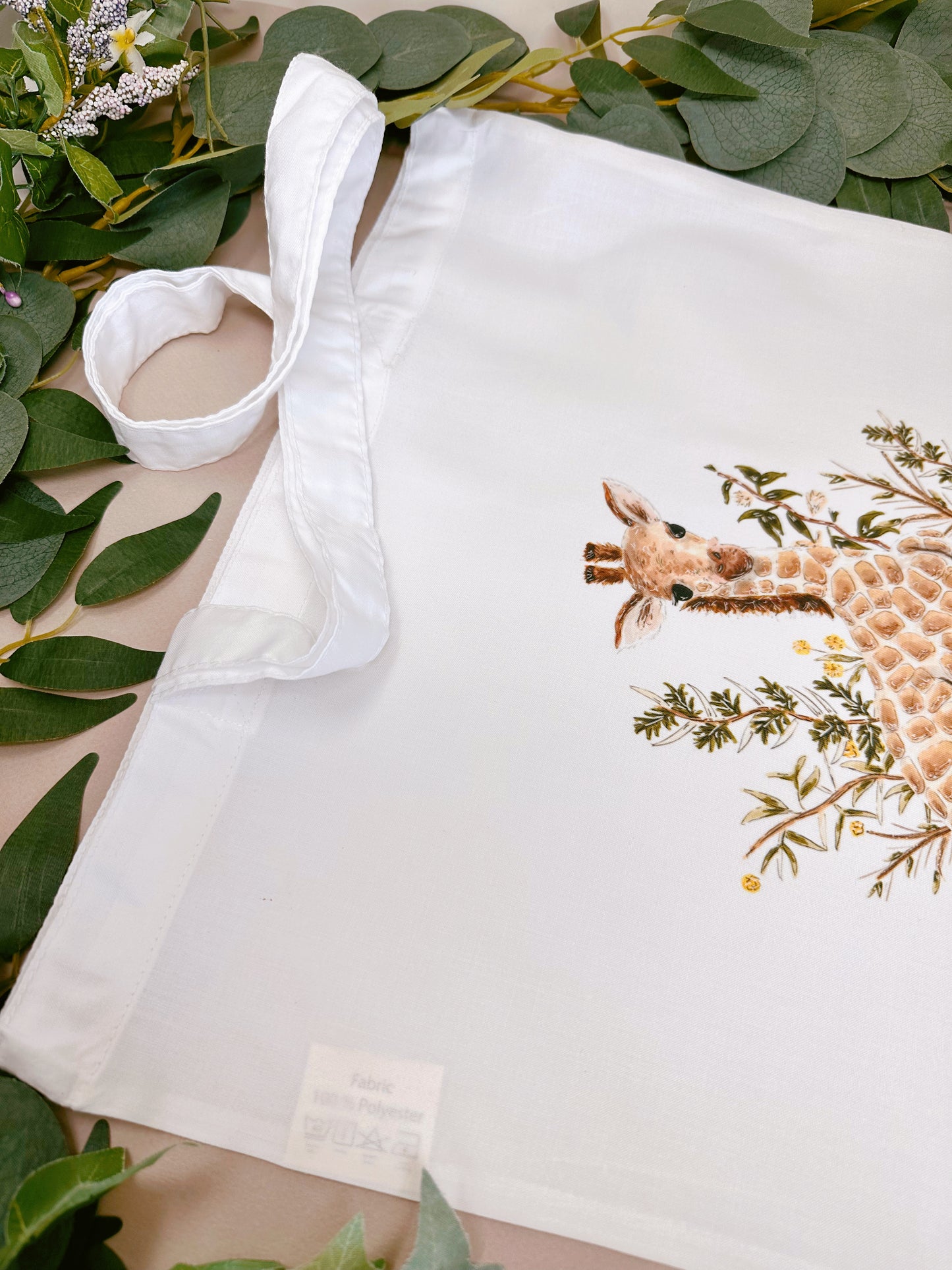 Baby Giraffe Tote Bag