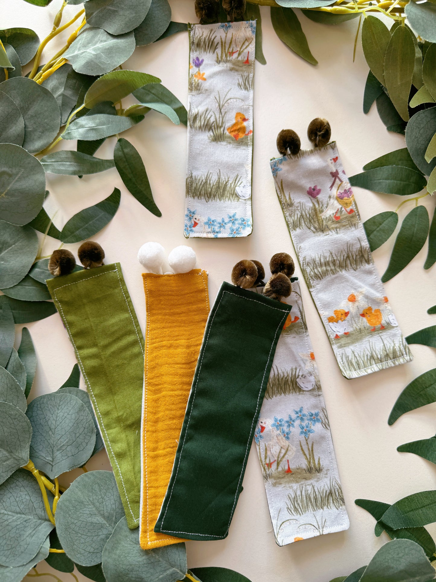 Spring Duck Bookmark