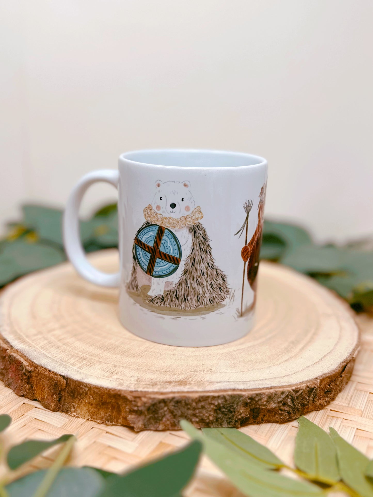 Viking Bear Ceramic Mug