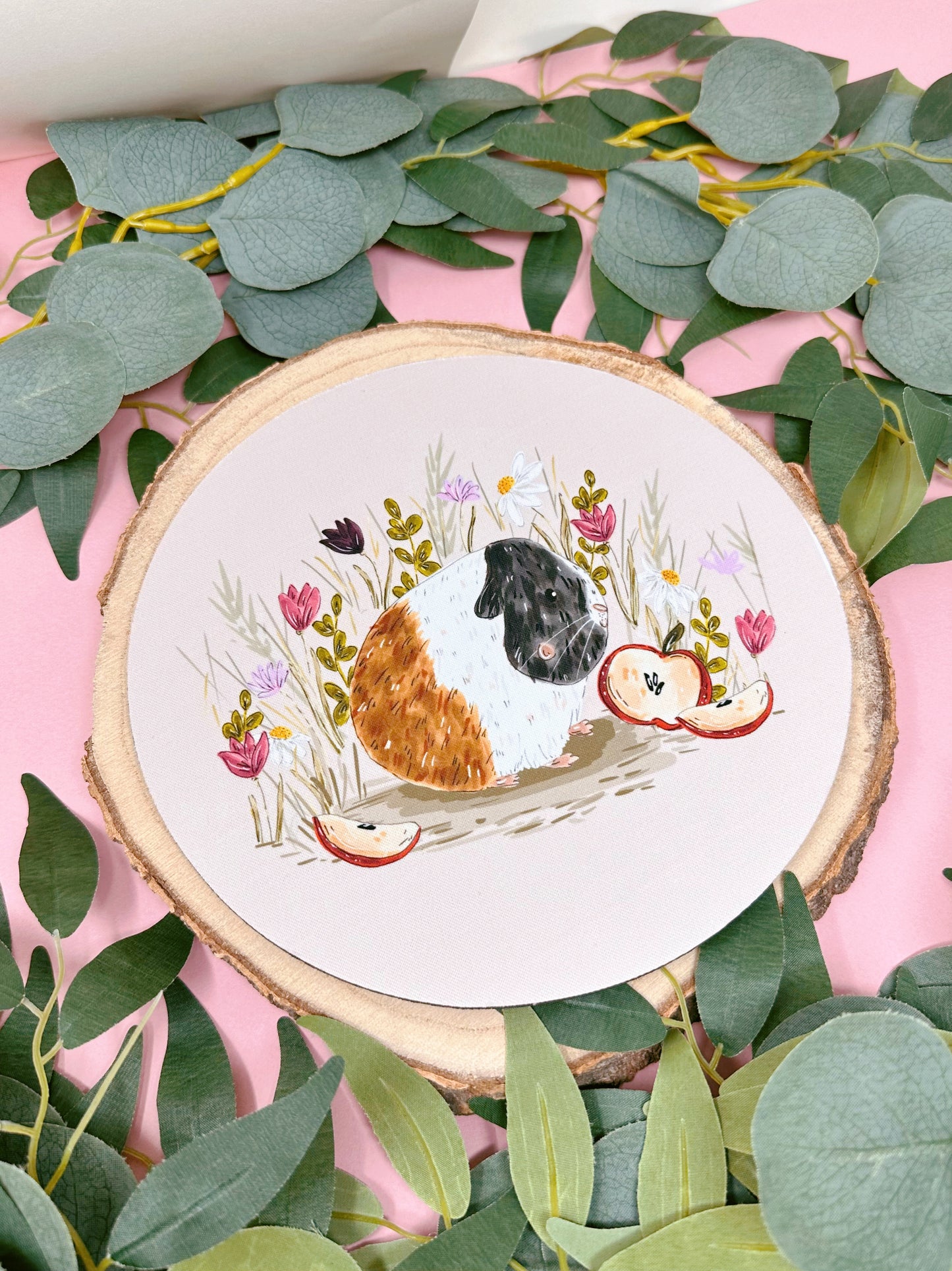 Apple Guinea Pig Mousemat