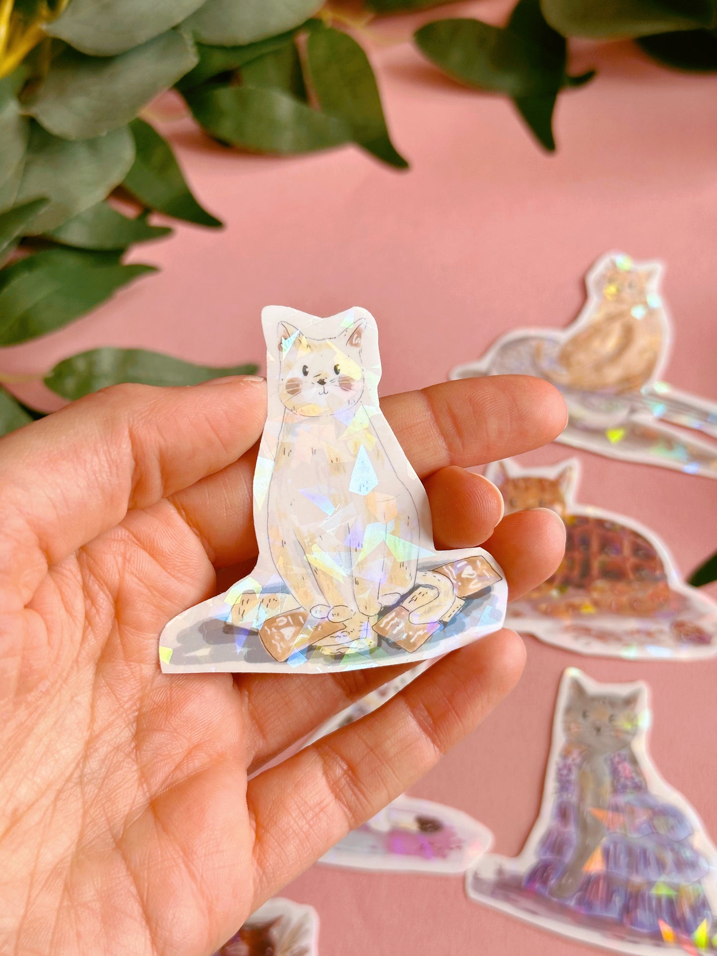 Cat Era Sticker - Holographic