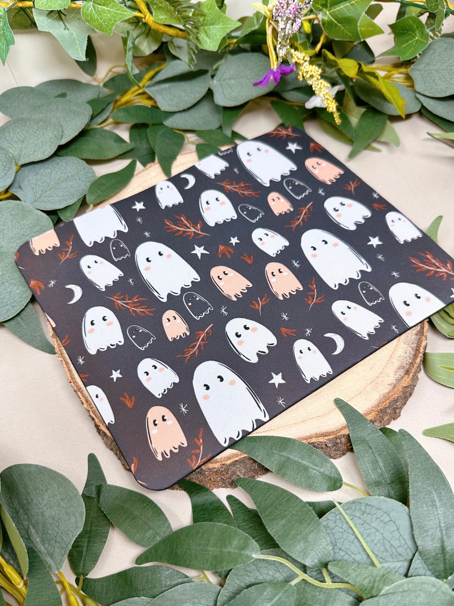 Spooky Ghost Mousemat - Rectangle