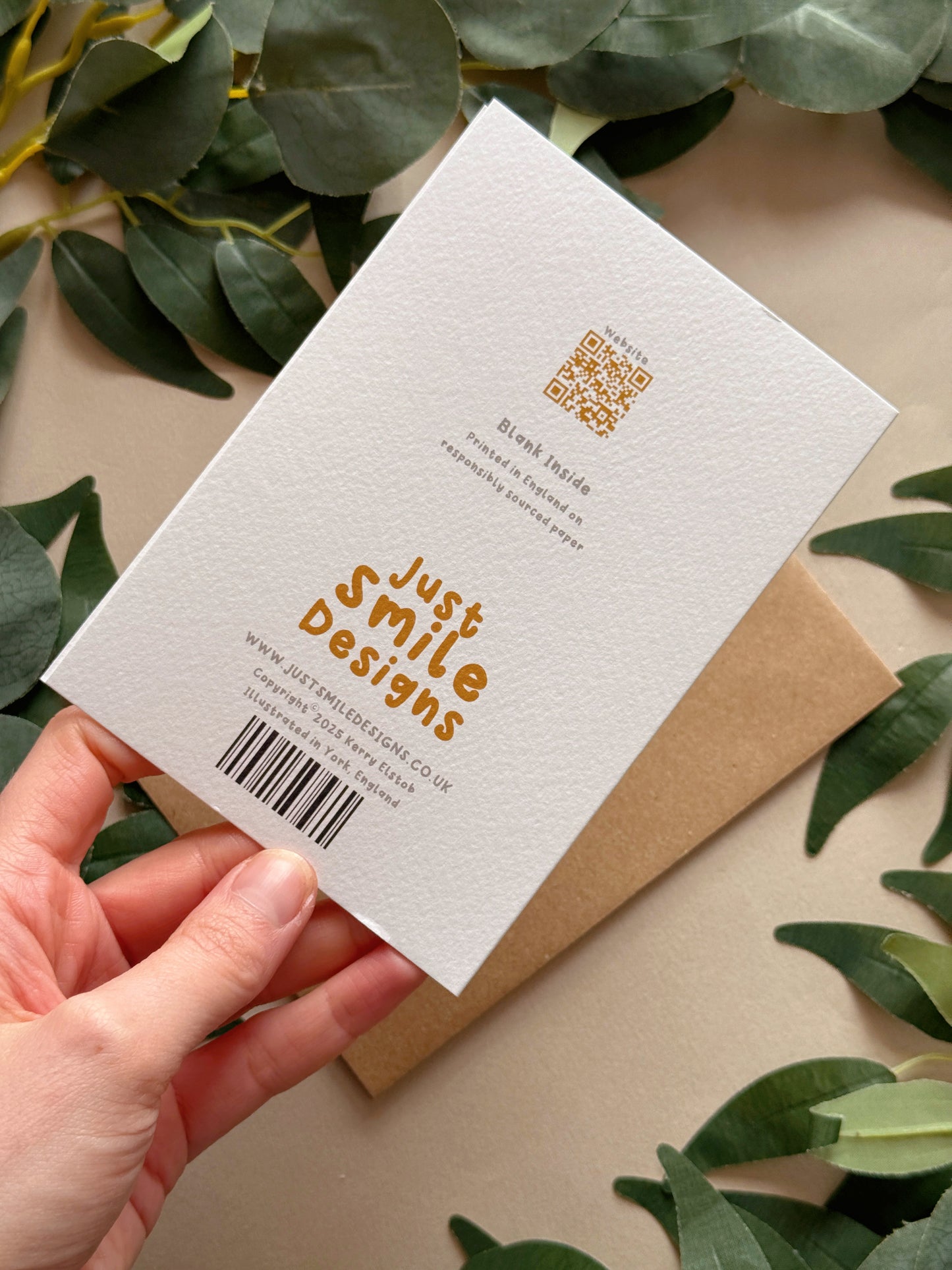 Sunflower Bear Card