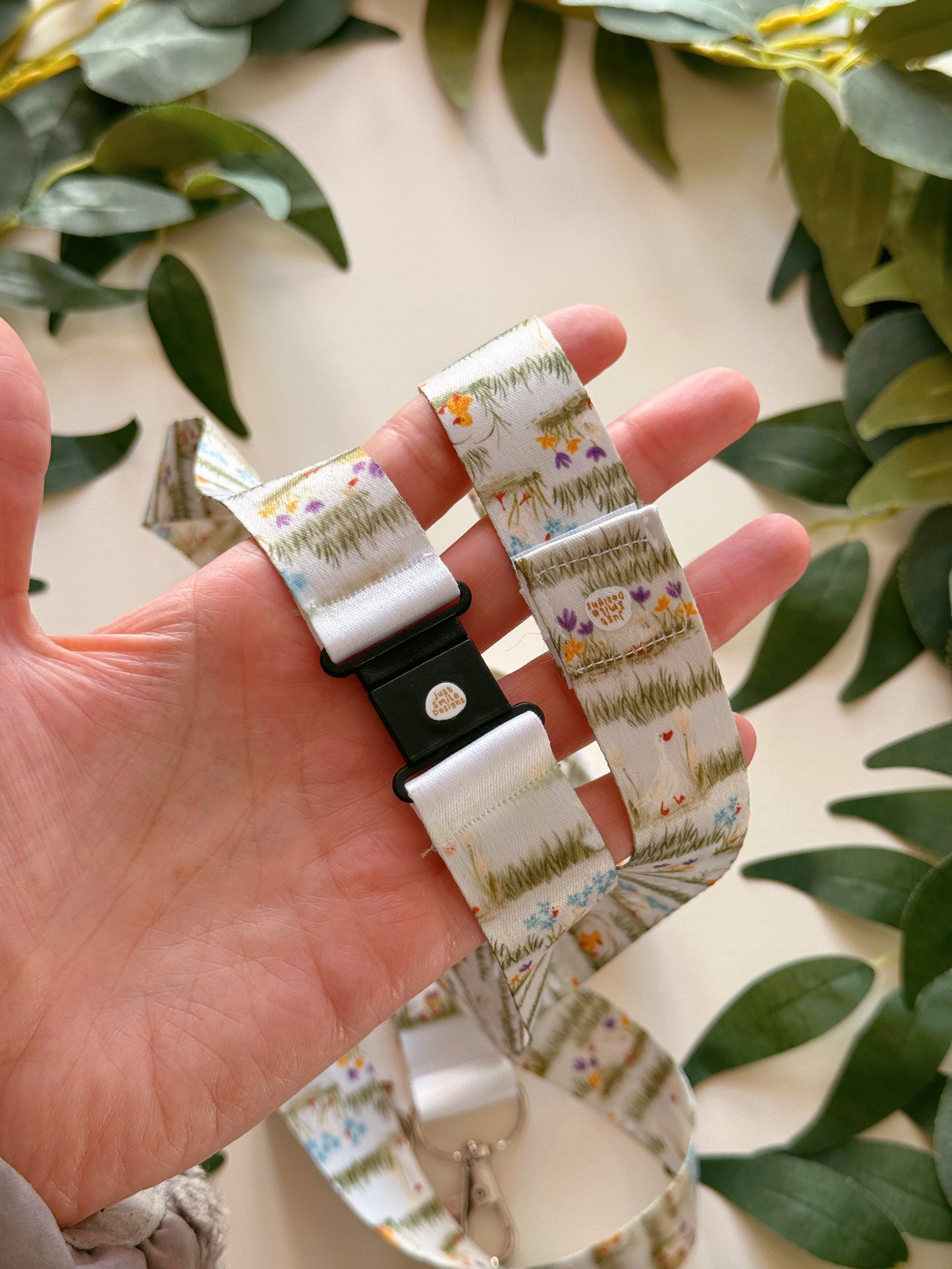 Spring Duck Lanyard